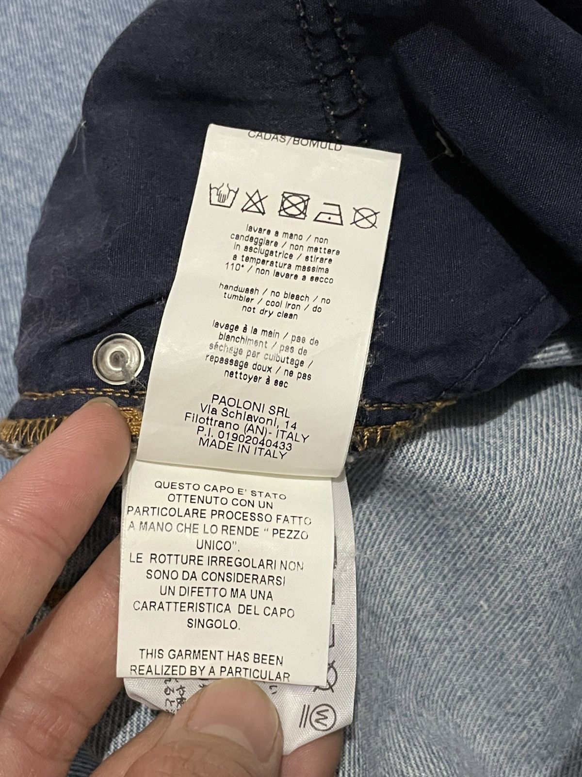 MSGM MSGM MILANO DENIM FADED DISTRESSED Size US 31 - 17 Thumbnail