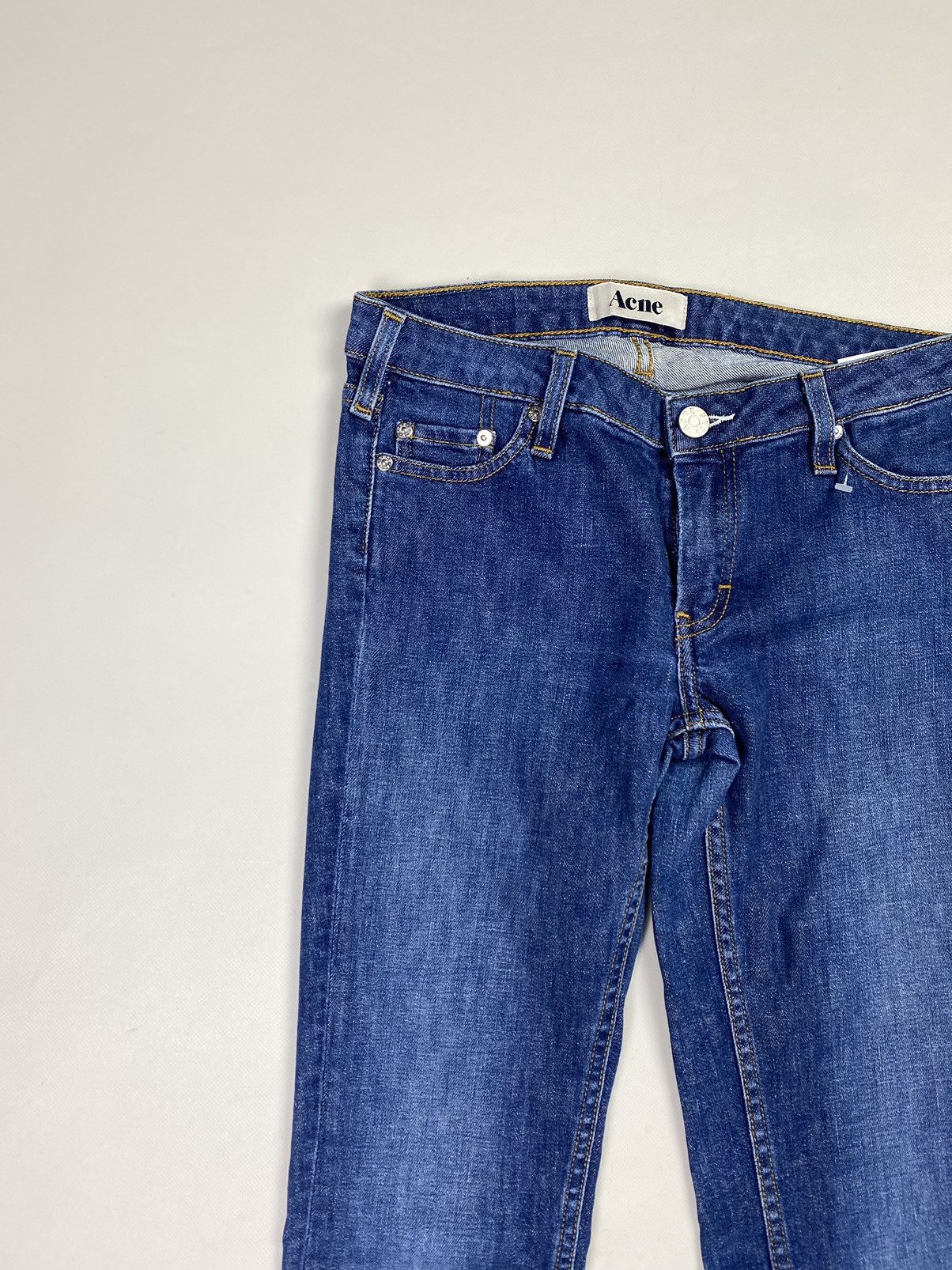 Acne Studios Acne Hex Marine ladies jeans size 26 / 32 Size 26" / US 2 / IT 38 - 8 Thumbnail