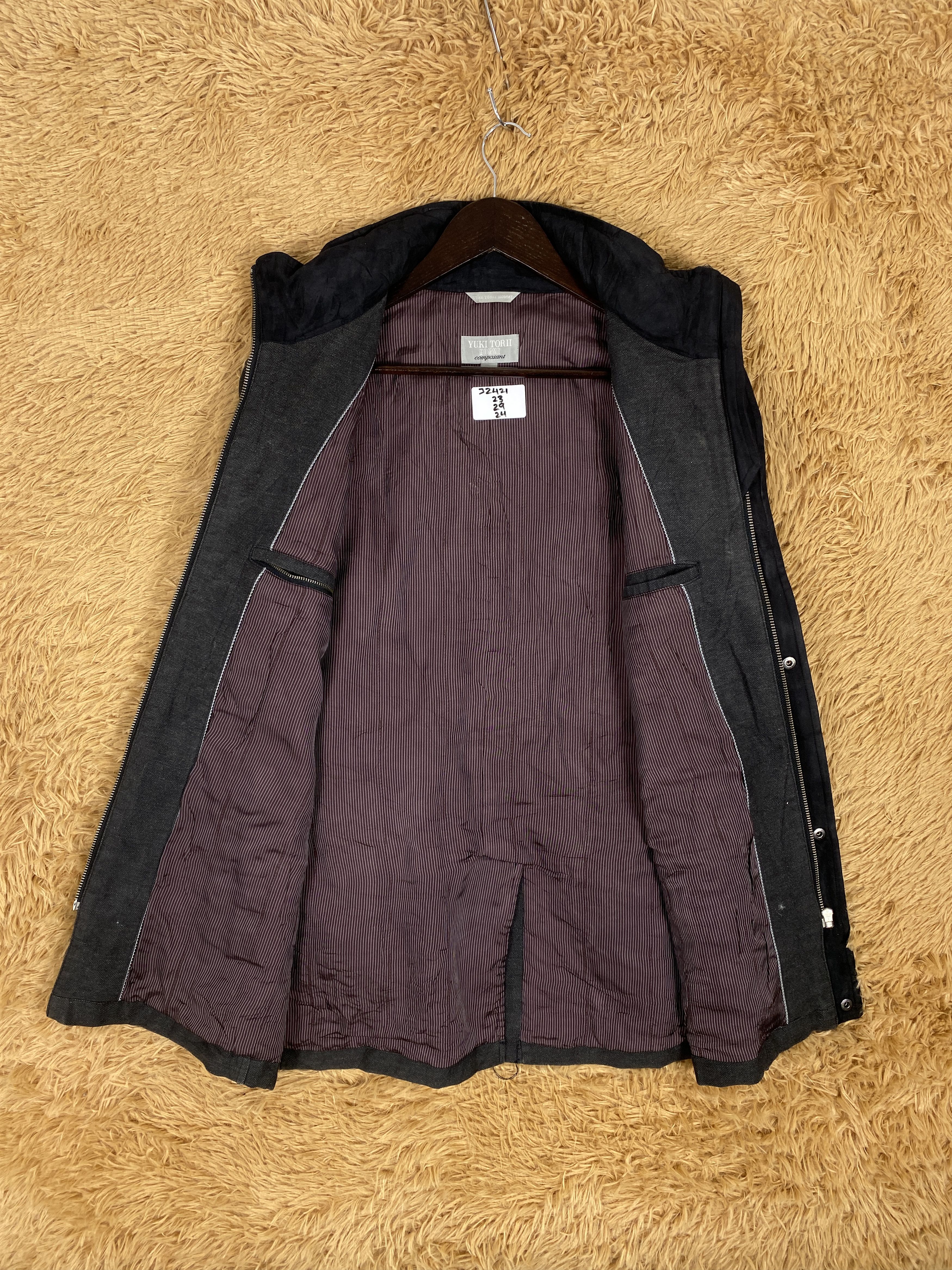 Japanese Brand Vintage Yoki Tor II Homme Jacket PJ2421 Size US S / EU 44-46 / 1 - 6 Thumbnail