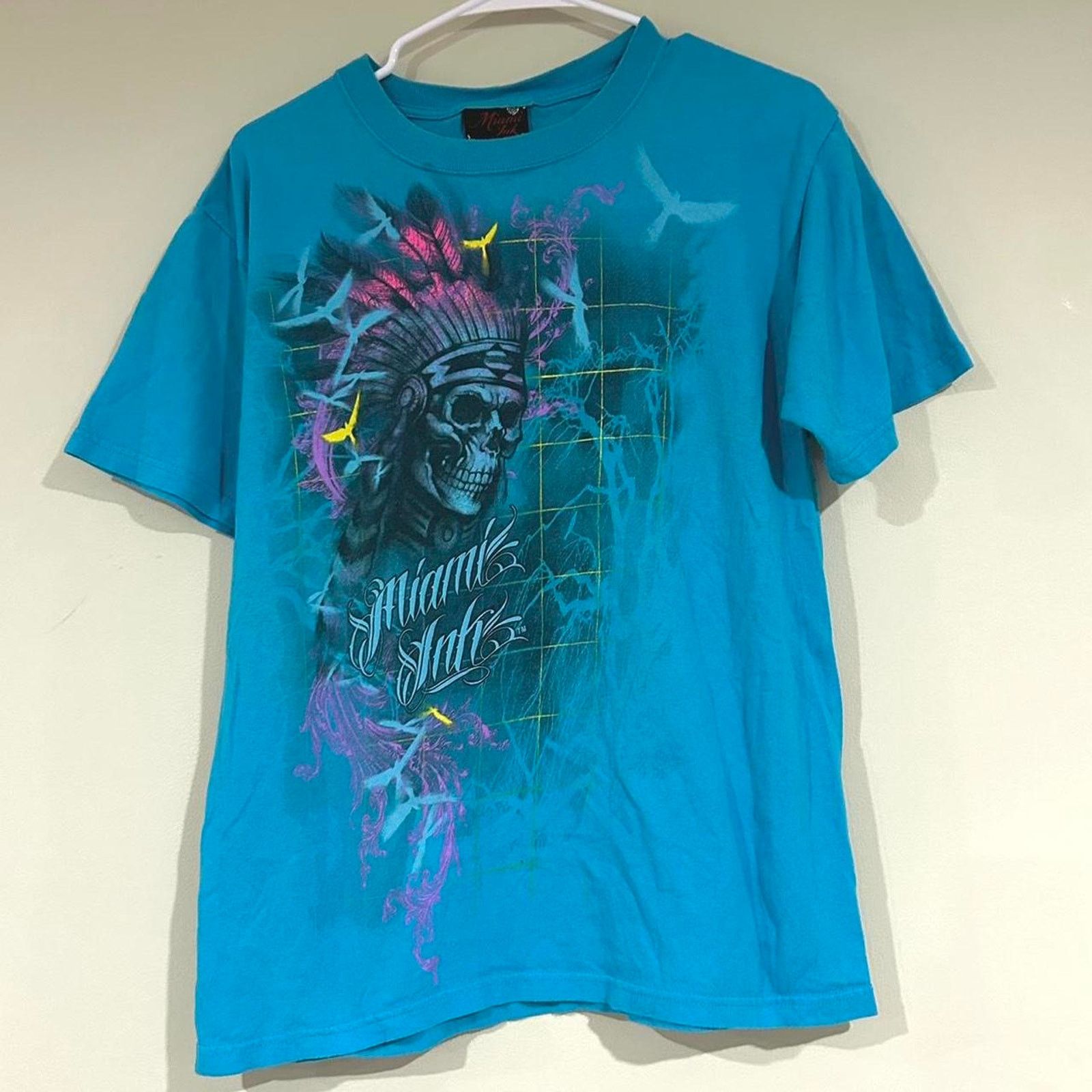 Other Y2K Miami Ink Shirt Size US M / EU 48-50 / 2 - 1 Thumbnail