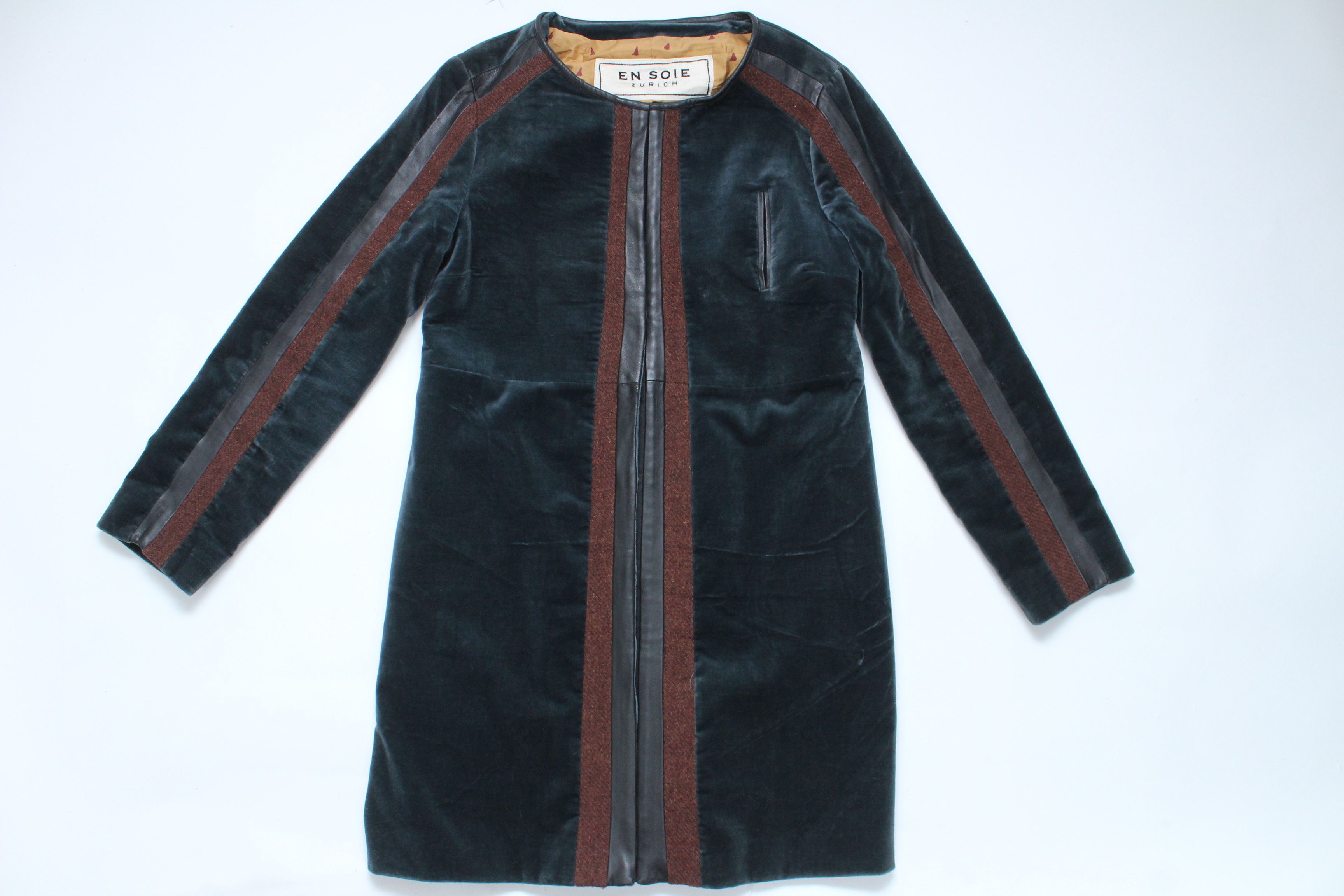Other En Soie Zurich Coat Jacket Wool Size 36 Authentic Size XS / US 0-2 / IT 36-38 - 1 Thumbnail