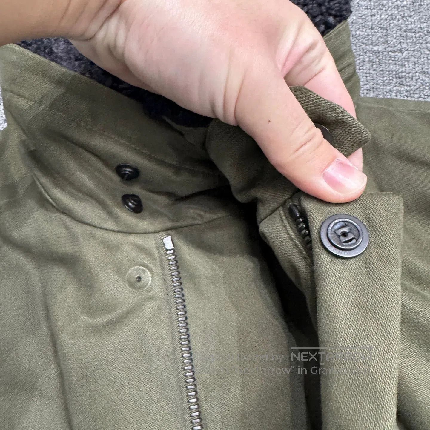 Fendi Green Parka with Hood and Sherpa Pockets. Size US S / EU 44-46 / 1 - 2 Thumbnail