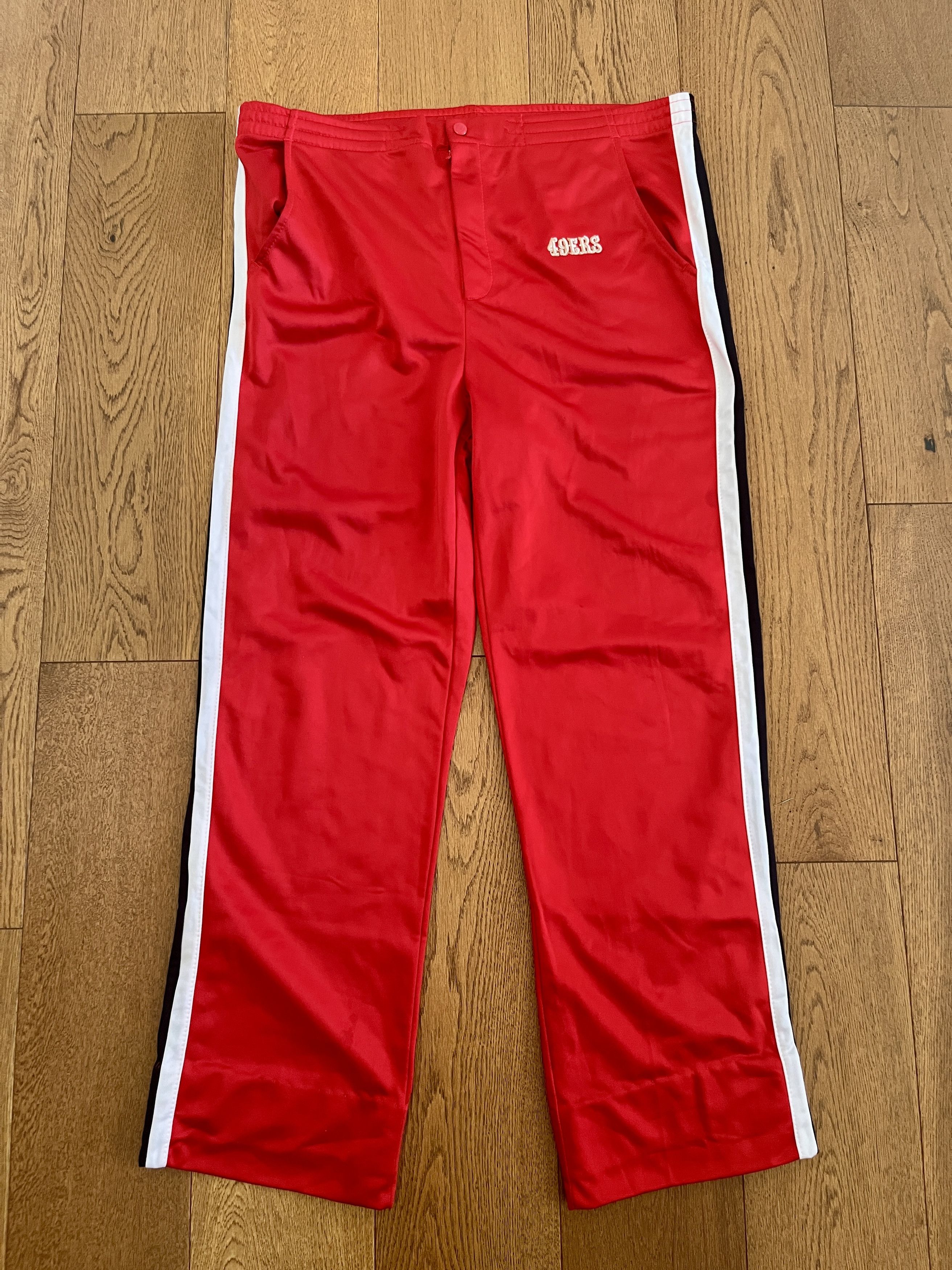Vintage VTG 80's -90's SF 49ers Starter Tracksuit XL Satin NFL Size US XL / EU 56 / 4 - 5 Thumbnail