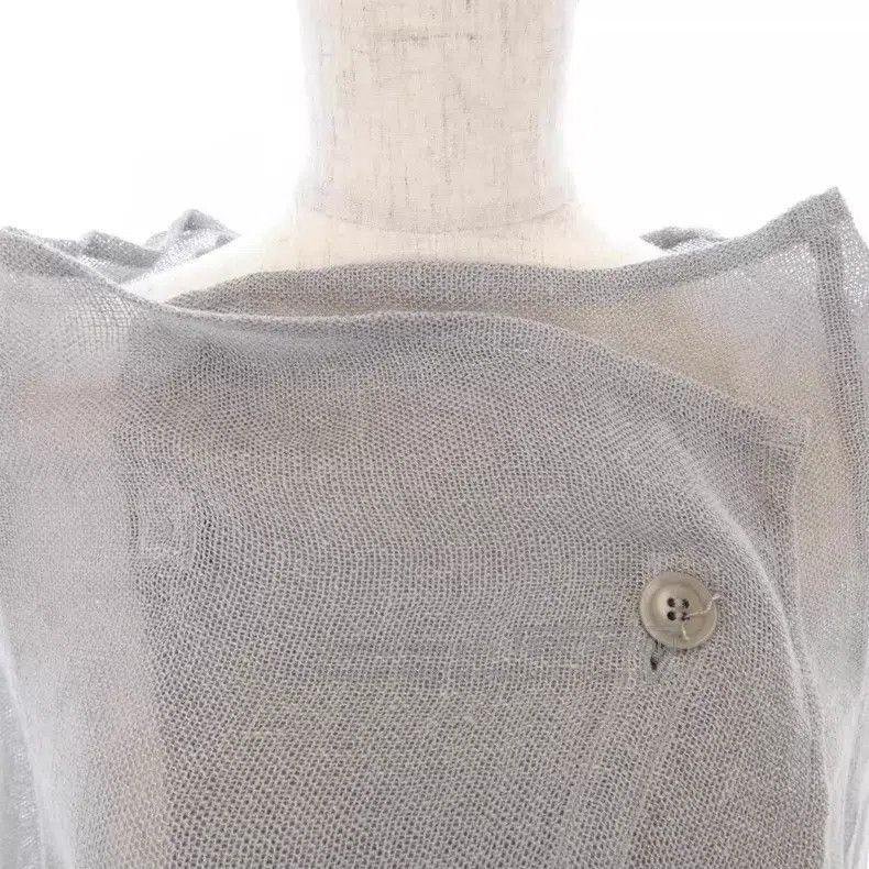 Yohji Yamamoto Yohji Yamamoto See-through Cardigan shirt Size XS / US 0-2 / IT 36-38 - 3 Thumbnail