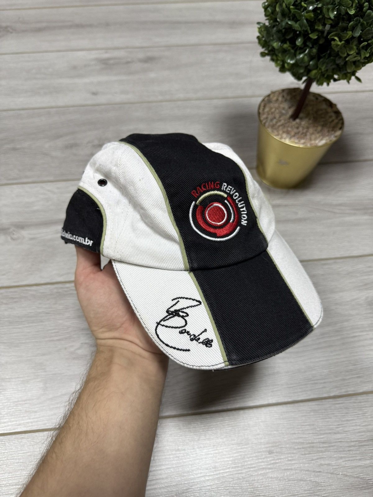 Formula 1 vintage cap HONDA F1 sign racing revolution jenson 12 Size ONE SIZE - 1 Thumbnail