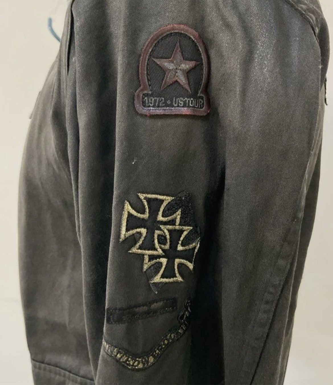 Robins Jeans Robin’s Jean Motorcycle Club Patch Jacket Size US L / EU 52-54 / 3 - 4 Thumbnail
