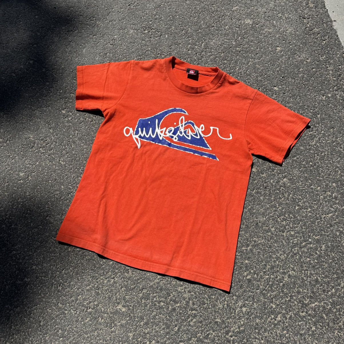 Quiksilver Y2K Quicksilver Graffiti Tees Orange Blokecore slim fit Size US XS / EU 42 / 0 - 3 Thumbnail