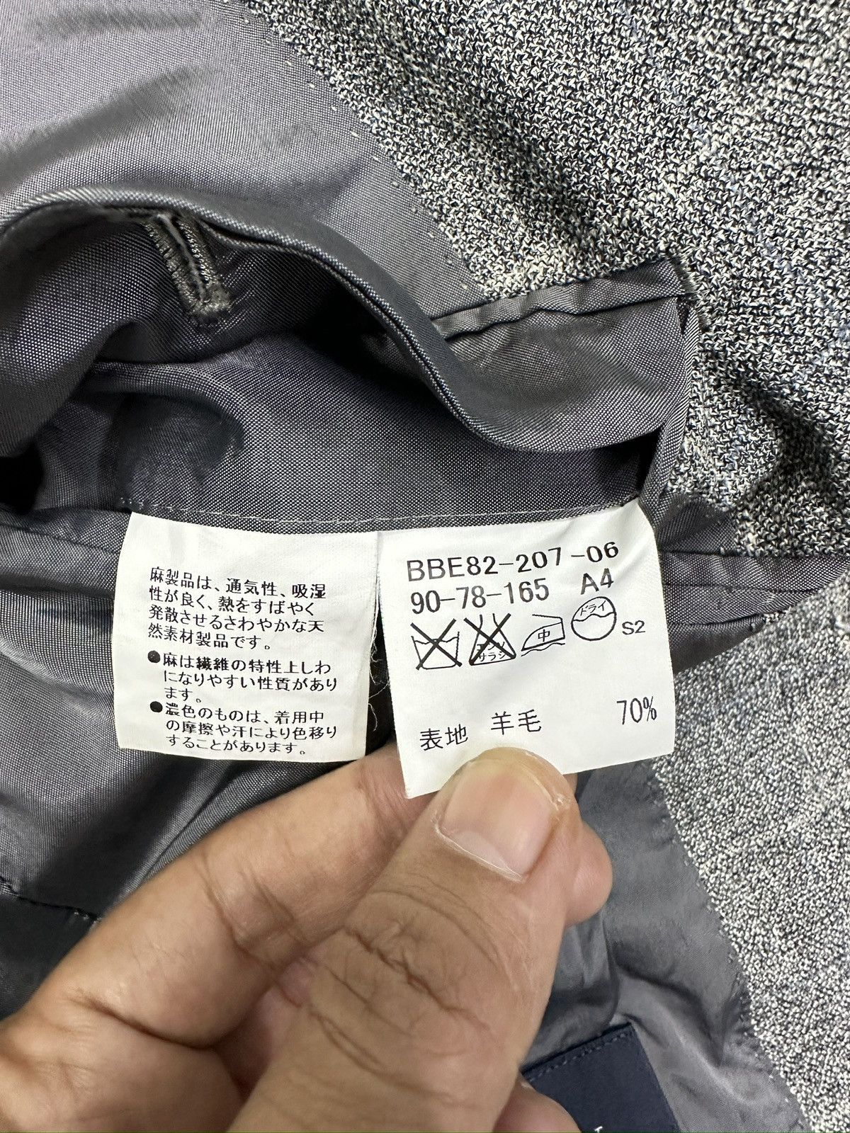 Burberry Burberry London Wool Single Breasted Blazer Jacket MJ116 Size 36S - 12 Thumbnail
