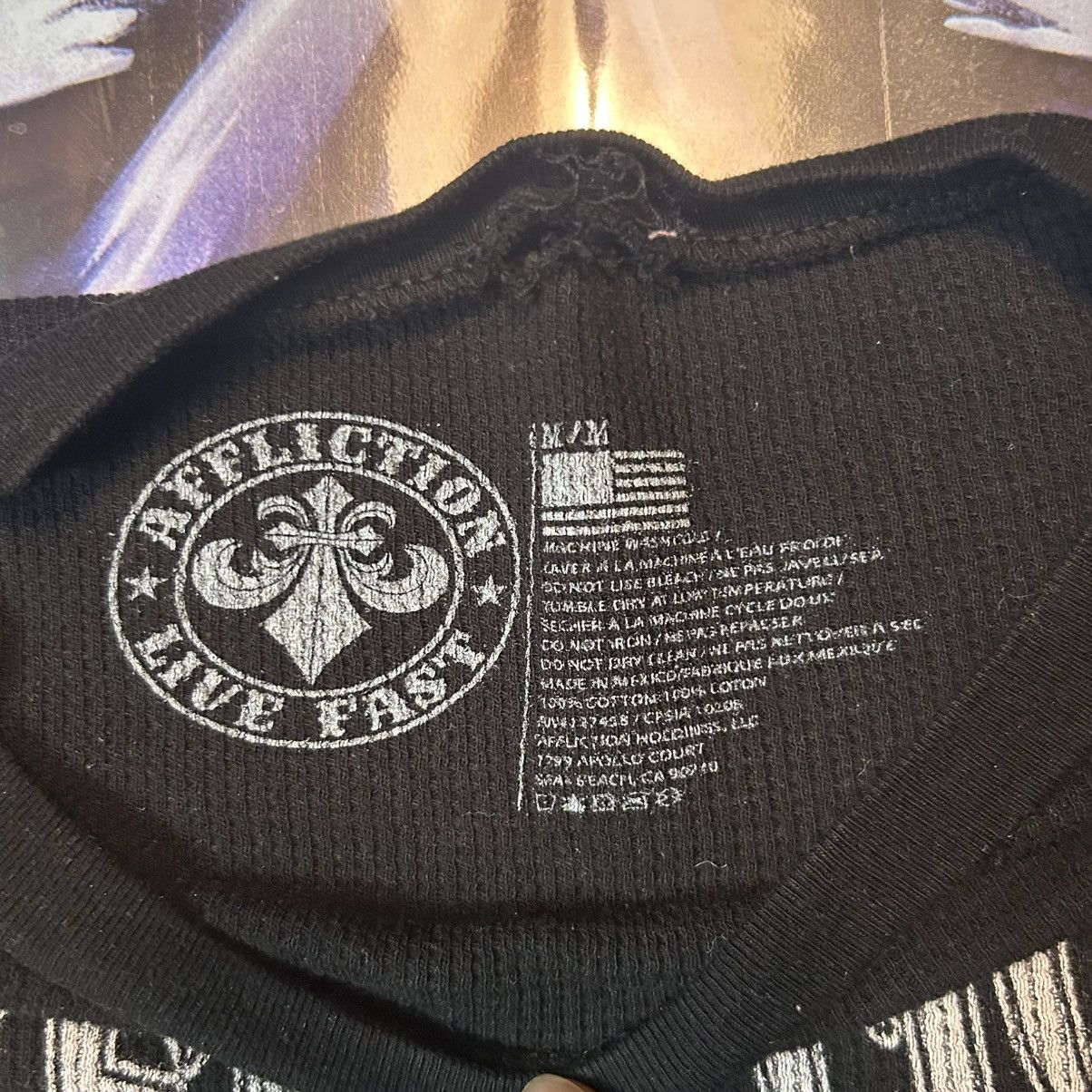 Affliction Affliction Winged Up LST M – Black Thermal Opium Y2K Size US M / EU 48-50 / 2 - 3 Thumbnail