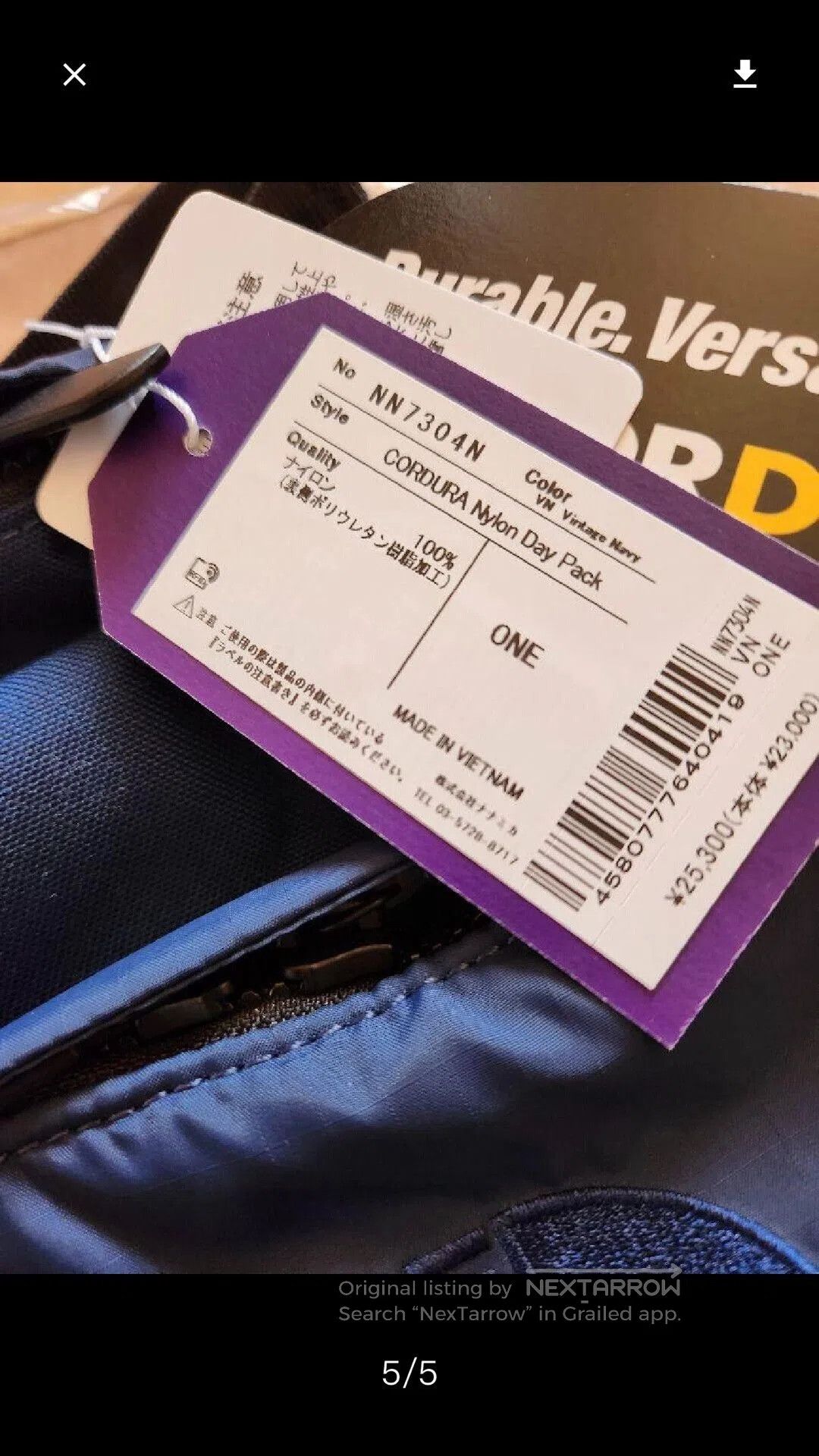 The North Face Purple Label The North Face Purple Label Backpack. Size ONE SIZE - 3 Thumbnail