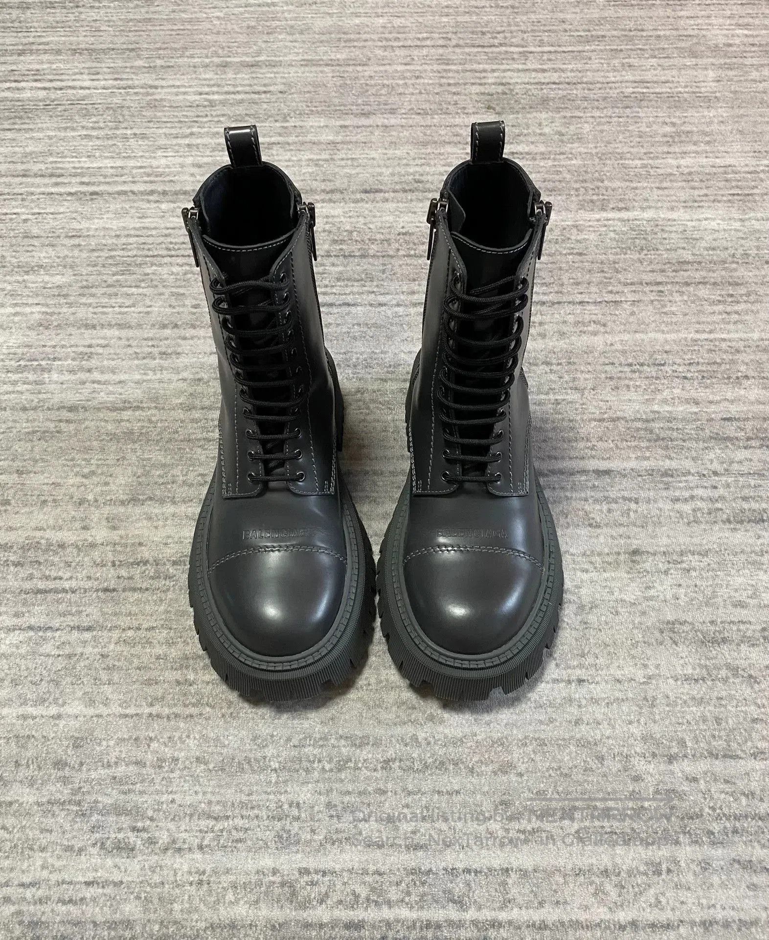 Adieu Paris balenciaga tractor high-top derby military boots. Size US 8 / EU 41 - 1 Thumbnail