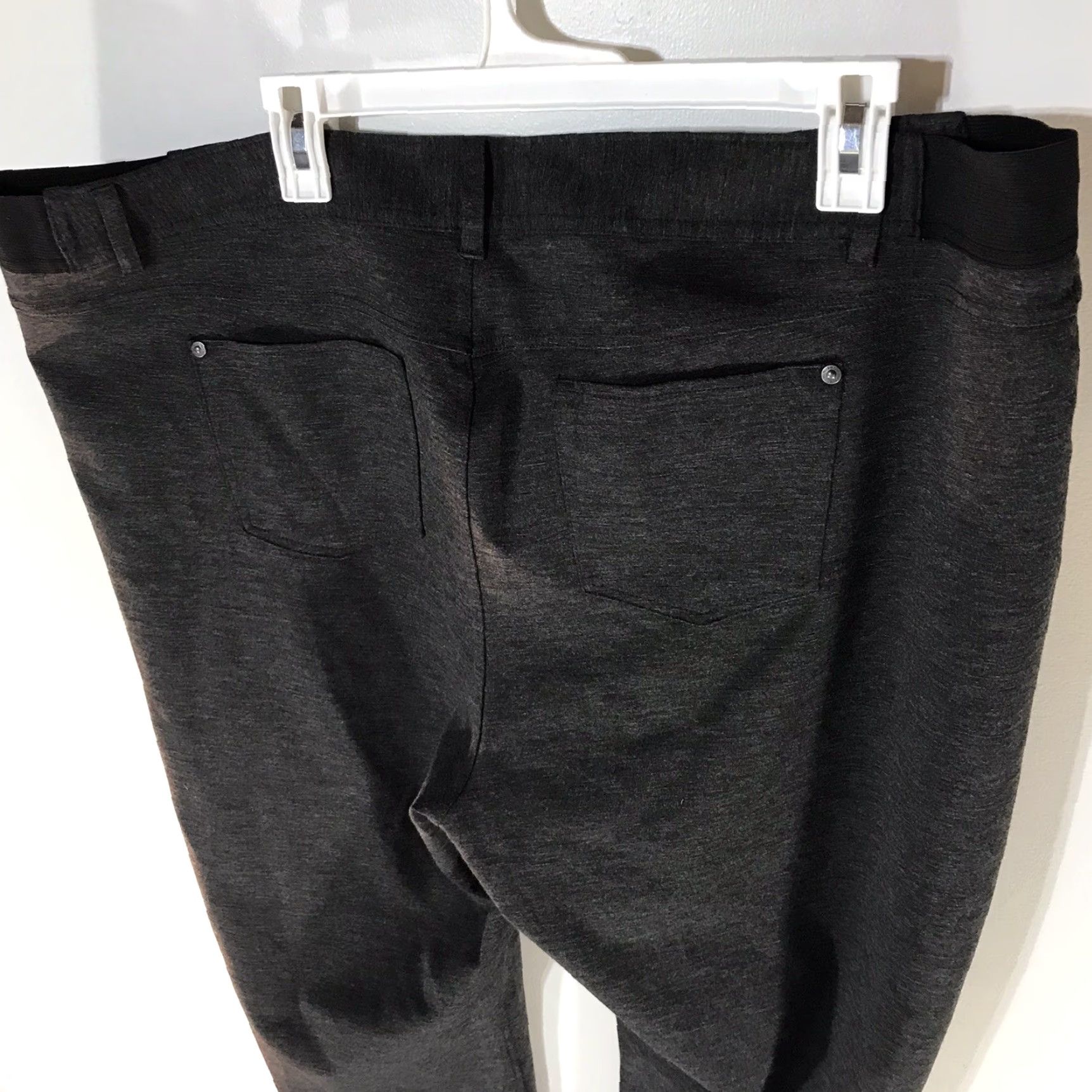 Vintage Simply Vera Vera Wang Gray Dress Pants Plus Size 2X Skinny Women's Workwear Size 40" / US 18 - 3 Thumbnail