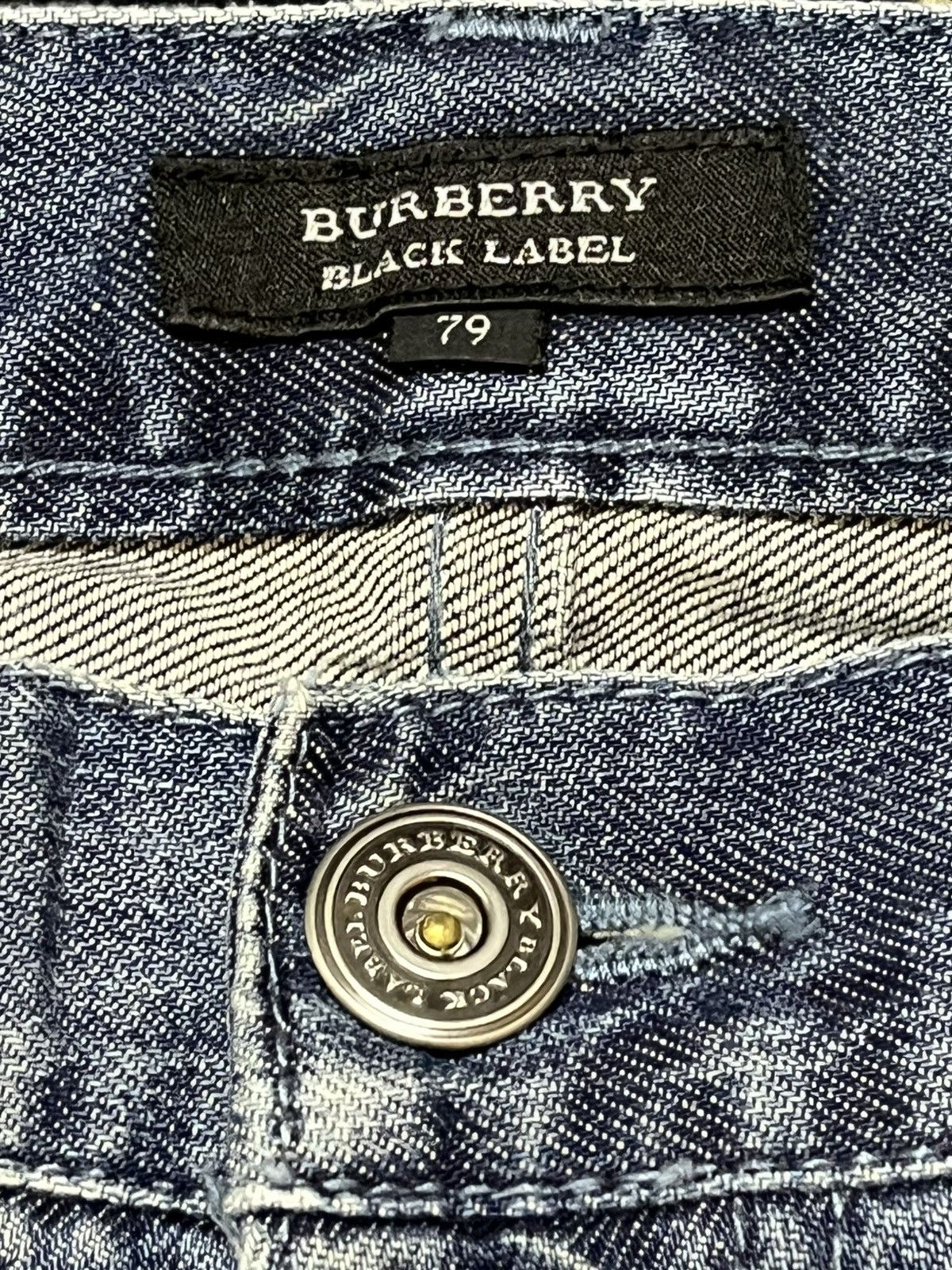 Burberry Vintage Burberry Black Label Flare Grunge Denim Size US 32 / EU 48 - 9 Thumbnail