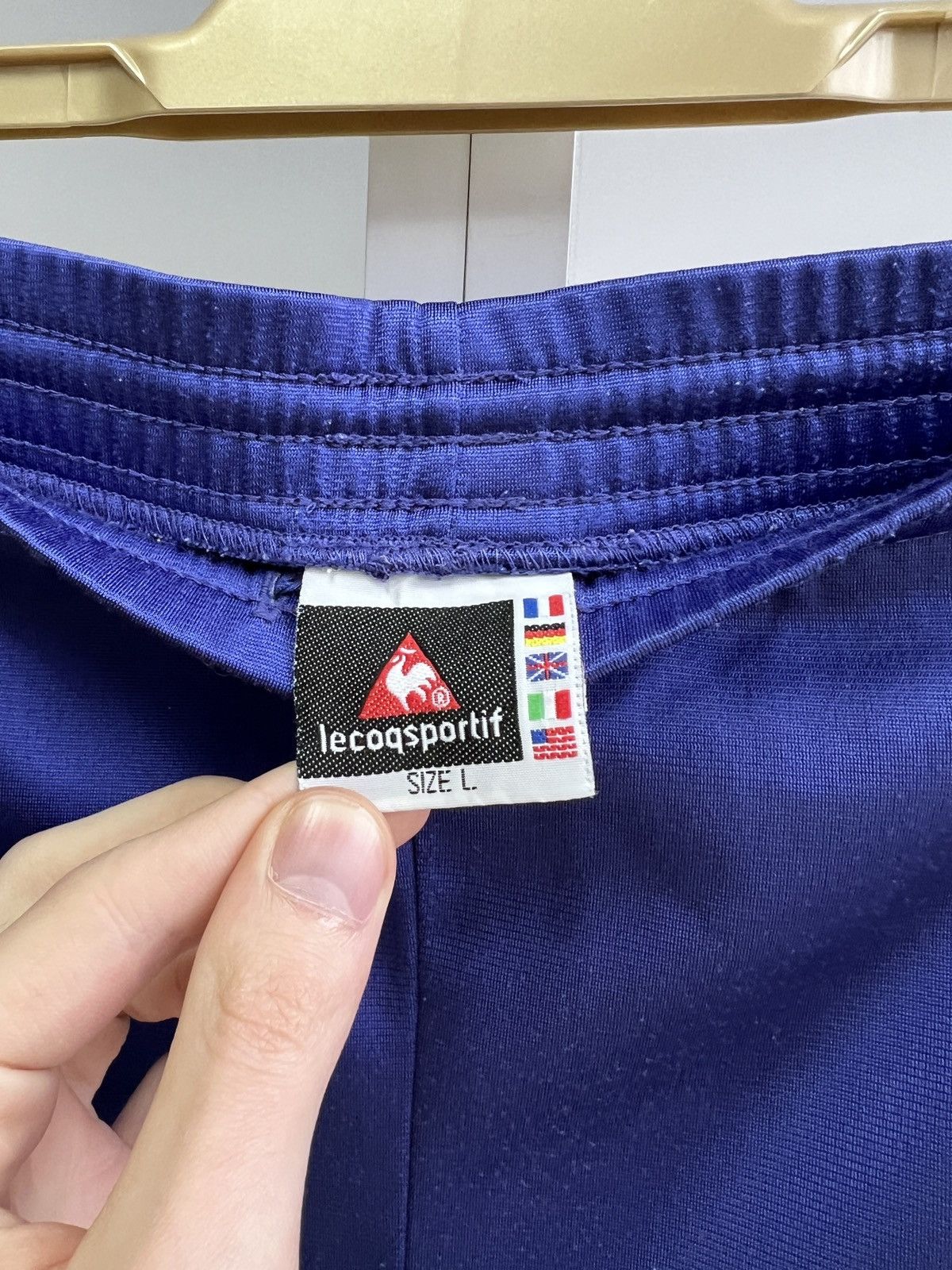 Le Coq Sportif × Vintage Vintage 90s Le CoQ Sportif tracksuit Size US L / EU 52-54 / 3 - 18 Thumbnail