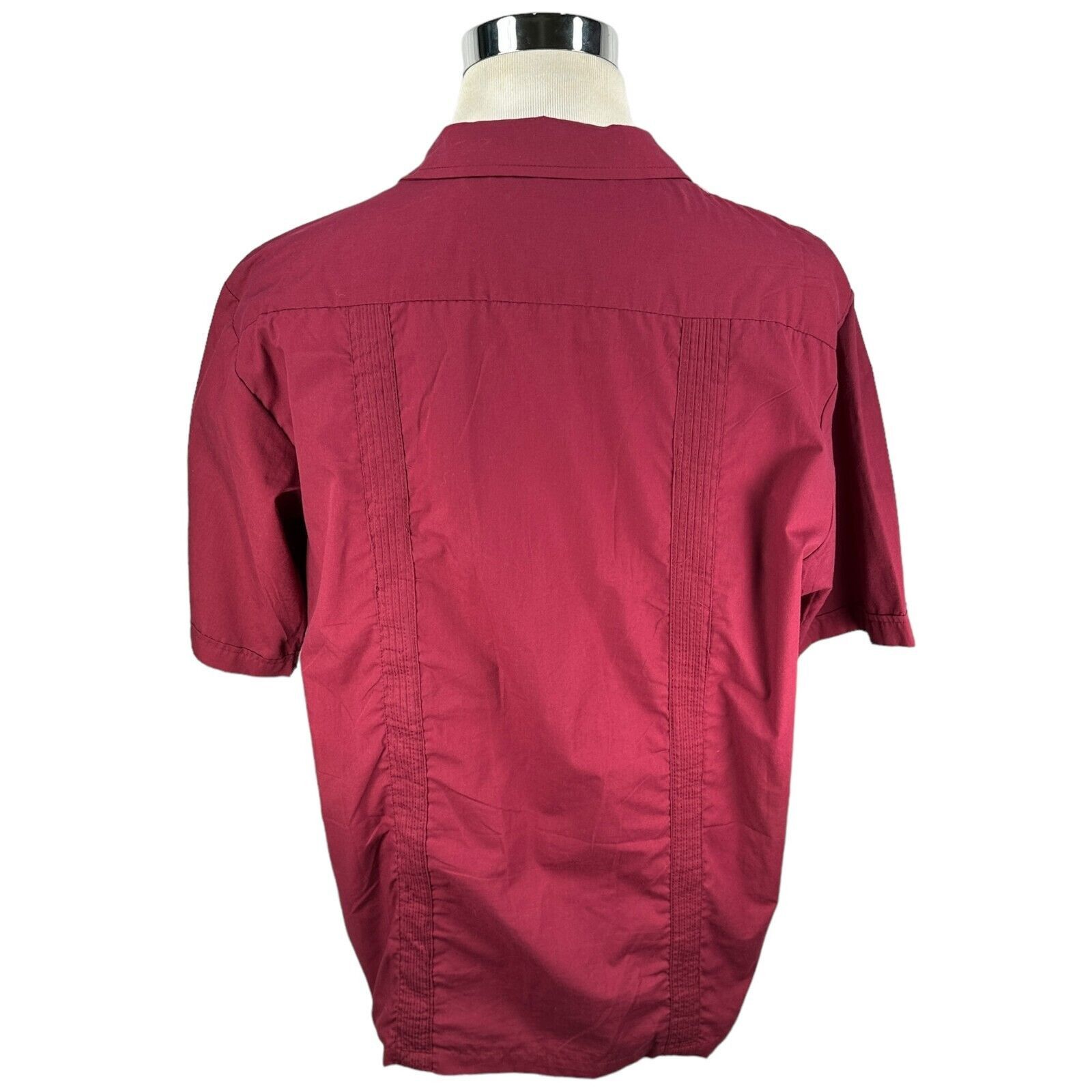The Unbranded Brand West Line Yucatan Mexico Shirt Men 2XL Red Smoking Lounge Size US XXL / EU 58 / 5 - 4 Thumbnail