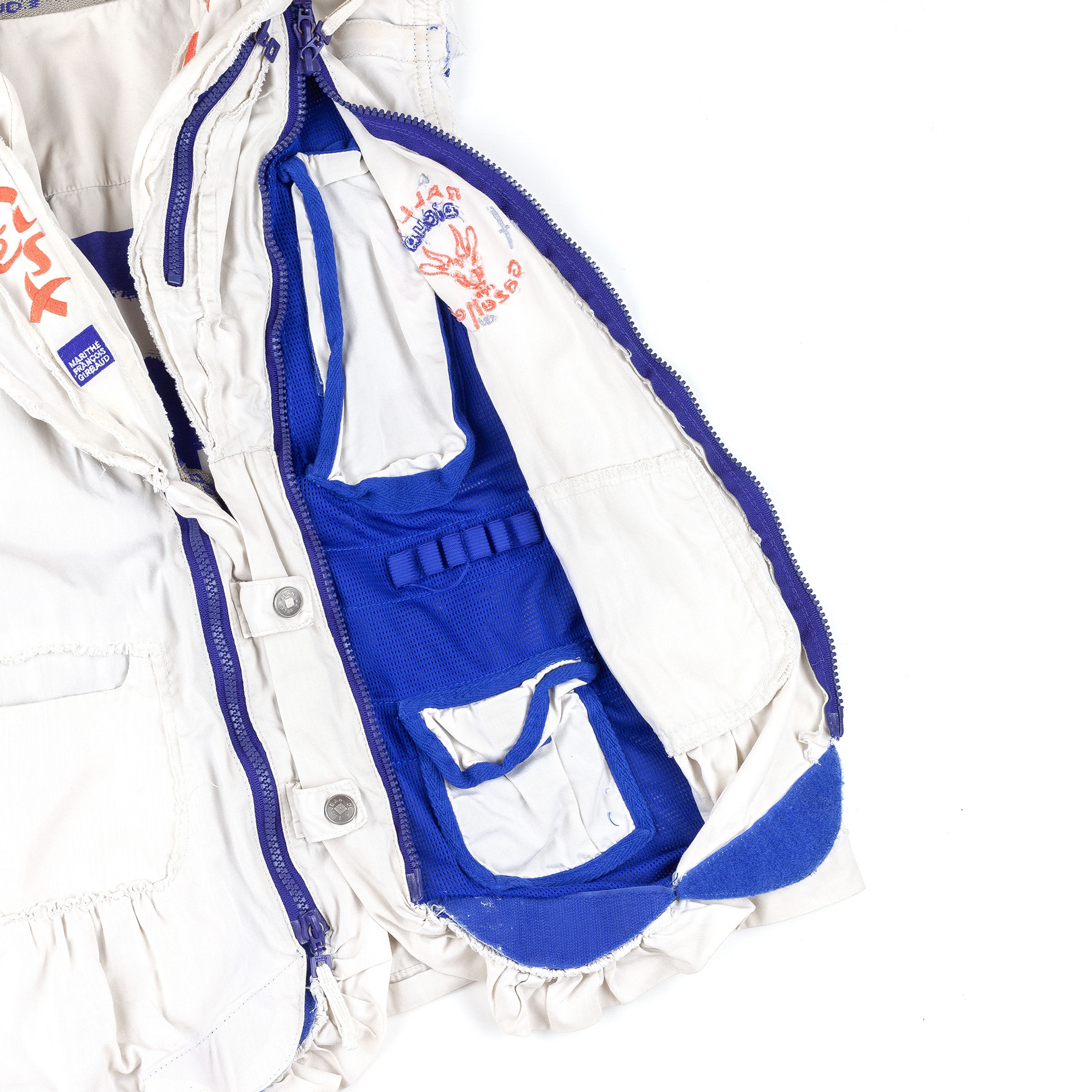 Marithe + Francois Girbaud Marithé François Girbaud “Rallye Des Gazelles” Vest (S) Size S / US 4 / IT 40 - 8 Thumbnail