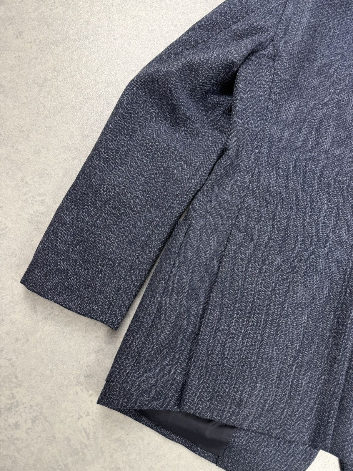 Emporio Armani Emporio Armani G Line Deco Fleck Blazer Jacket Size 52 Size 42R - 14 Thumbnail