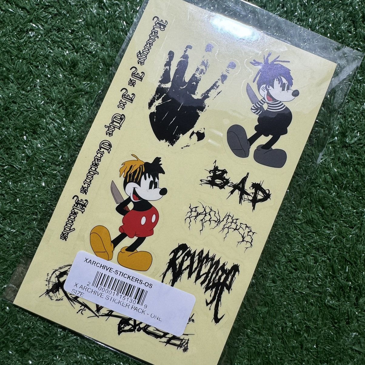 Revenge REVENGE XXXTENTACION “ BAD “ STICKERS OFFICIAL MERCH Size ONE SIZE - 2 Thumbnail