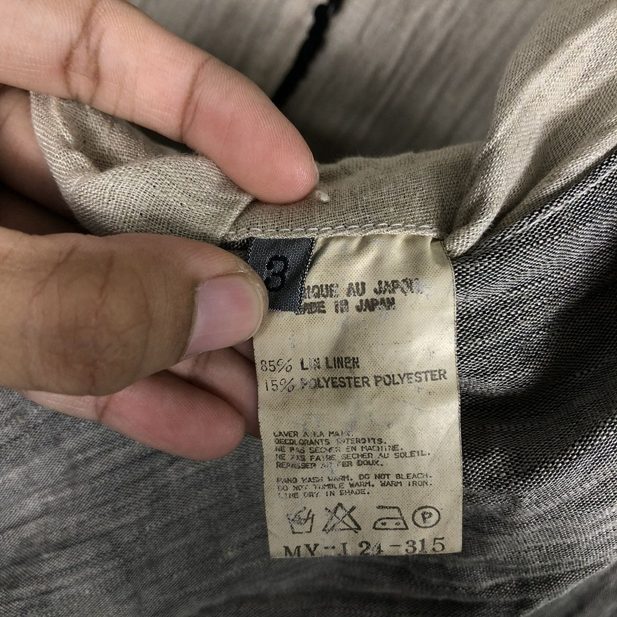 Yohji Yamamoto 🔥VINTAGE 80’s Y’S YOHJI YAMAMOTO PLEATED CHORE JACKET Size US M / EU 48-50 / 2 - 18 Thumbnail