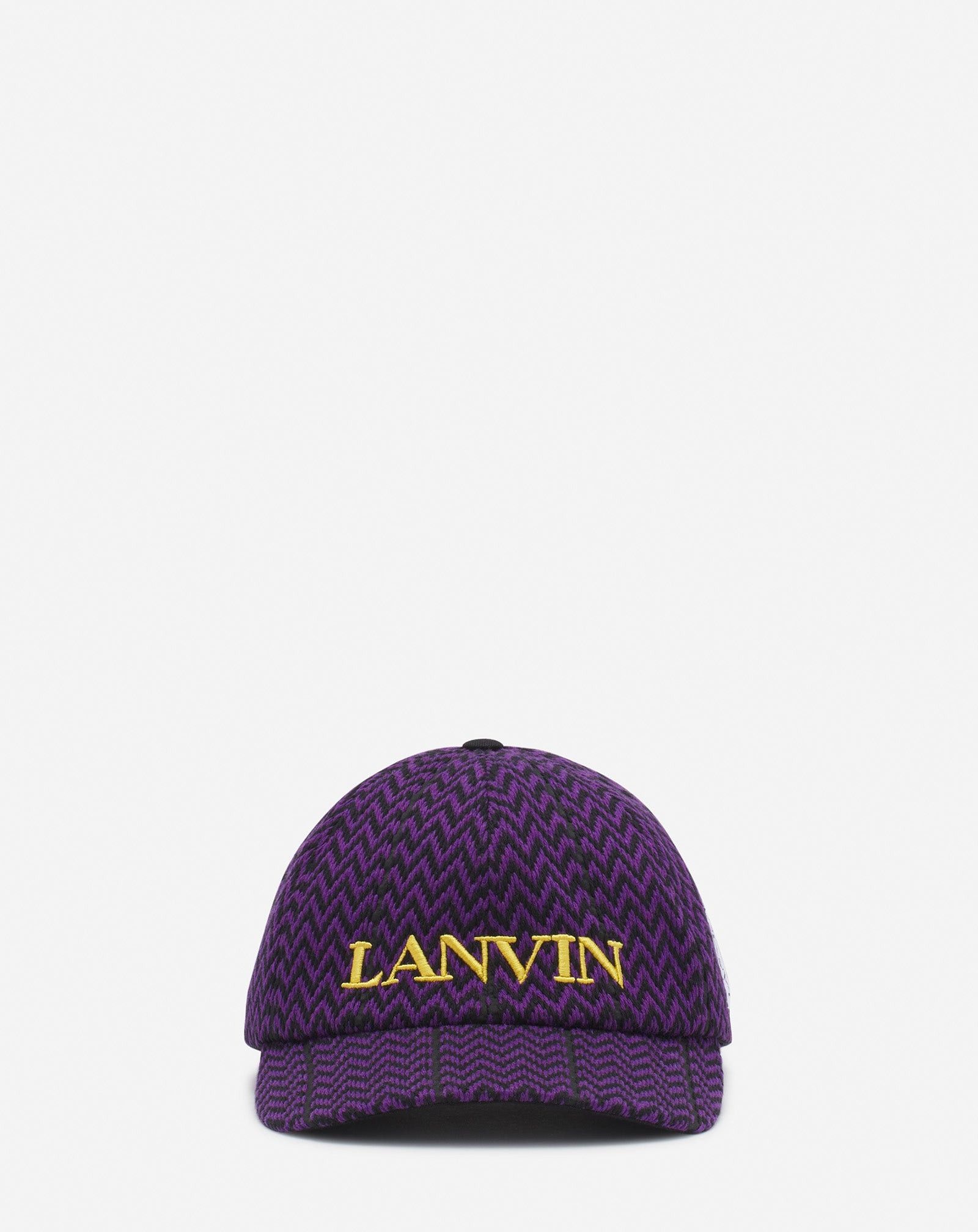 Lanvin o1mle0825 Size: 56cm Curb Cotton Cap / Hat in Multicolor Size ONE SIZE - 1 Thumbnail