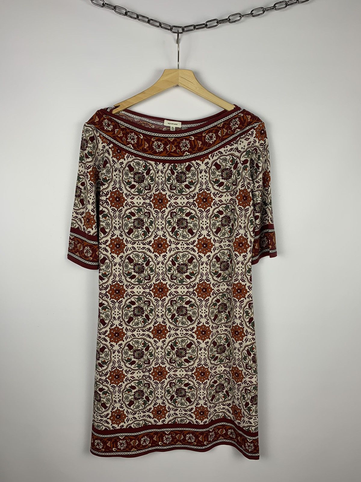 Max Mara Max Studio Paisley Pattern Midi Knee Length Dress Size XL Size XL / US 12-14 / IT 48-50 - 8 Thumbnail