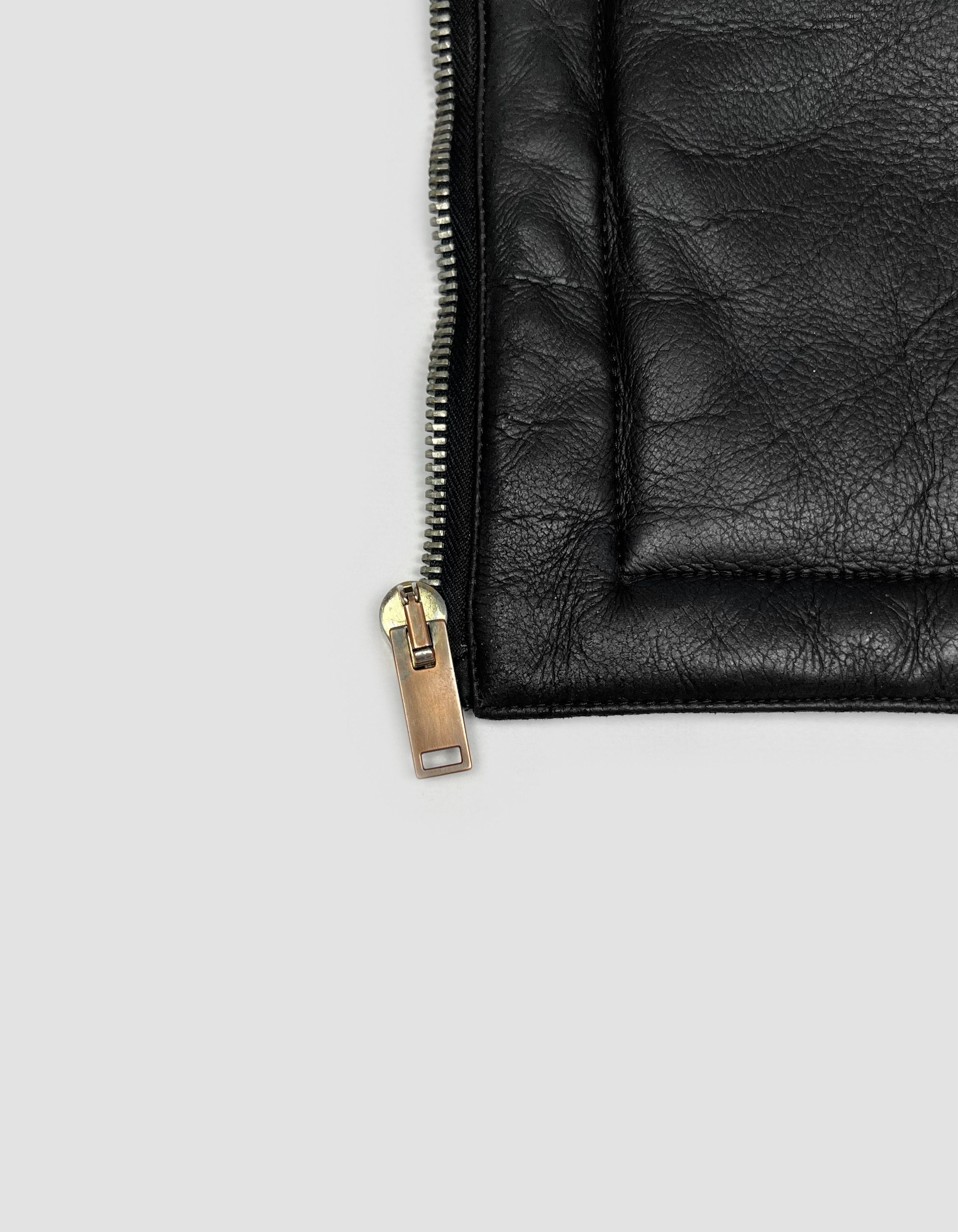 Rick Owens LONG LAMB FUR SHEARLING LEATHER JACKET -- RETAIL $5000 -- Size M / US 6-8 / IT 42-44 - 14 Thumbnail