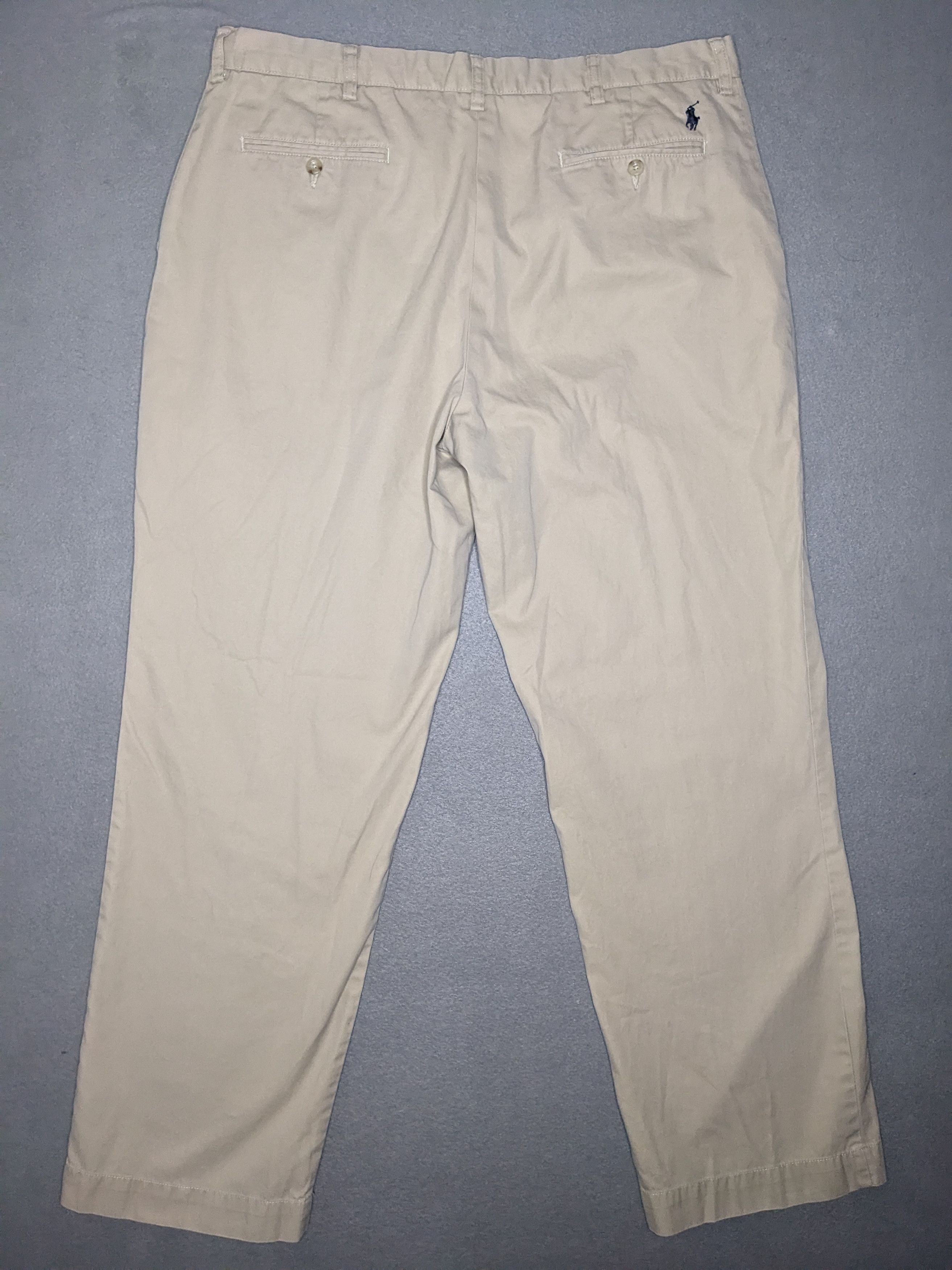 Polo Ralph Lauren Polo Ralph Lauren Preston Pants 36x31 Twill Straight Chinos Size US 36 / EU 52 - 1 Thumbnail