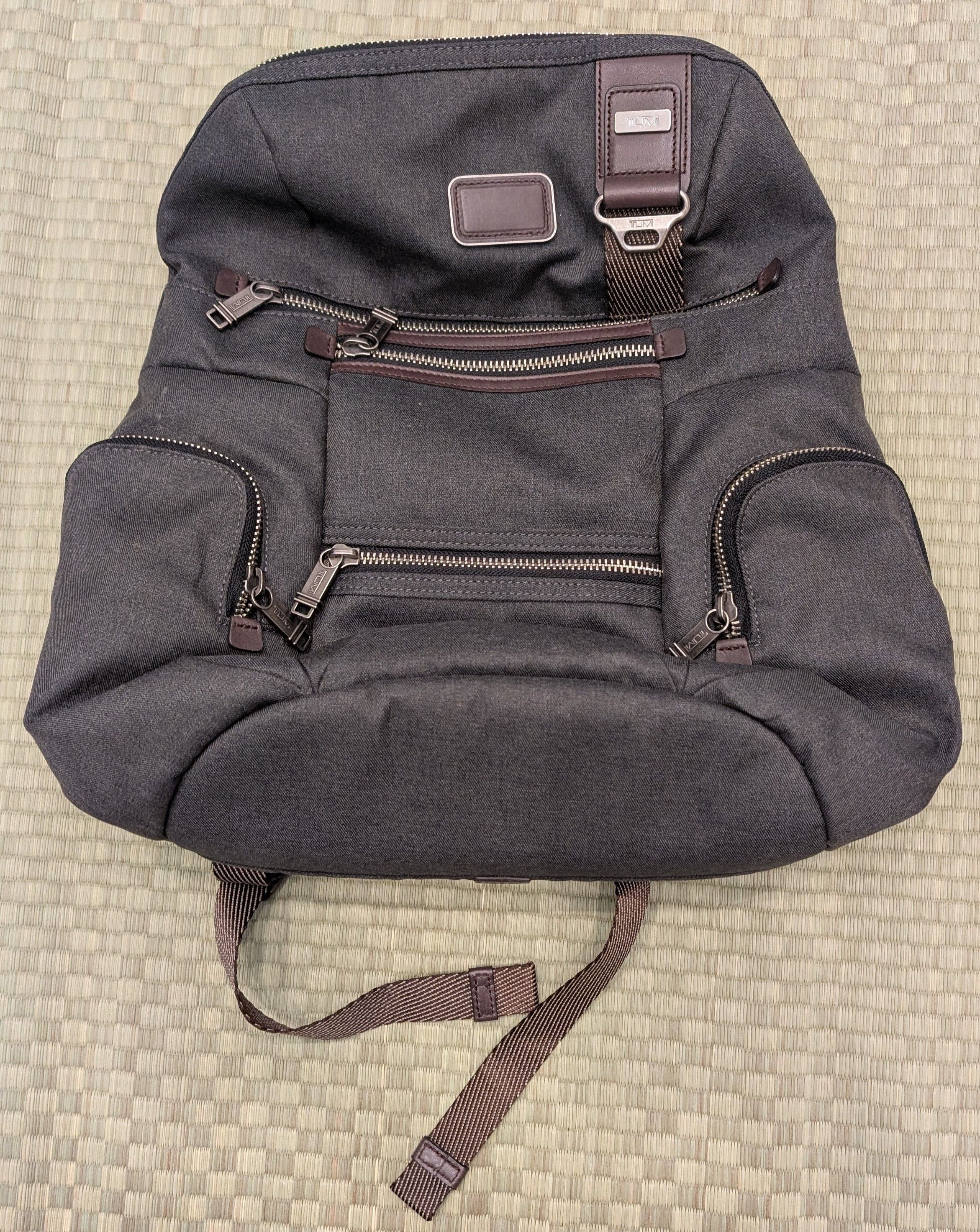Tumi Tumi Alpha Brief Pack Backpack FXT Ballistic Nylon Leather Size ONE SIZE - 1 Thumbnail