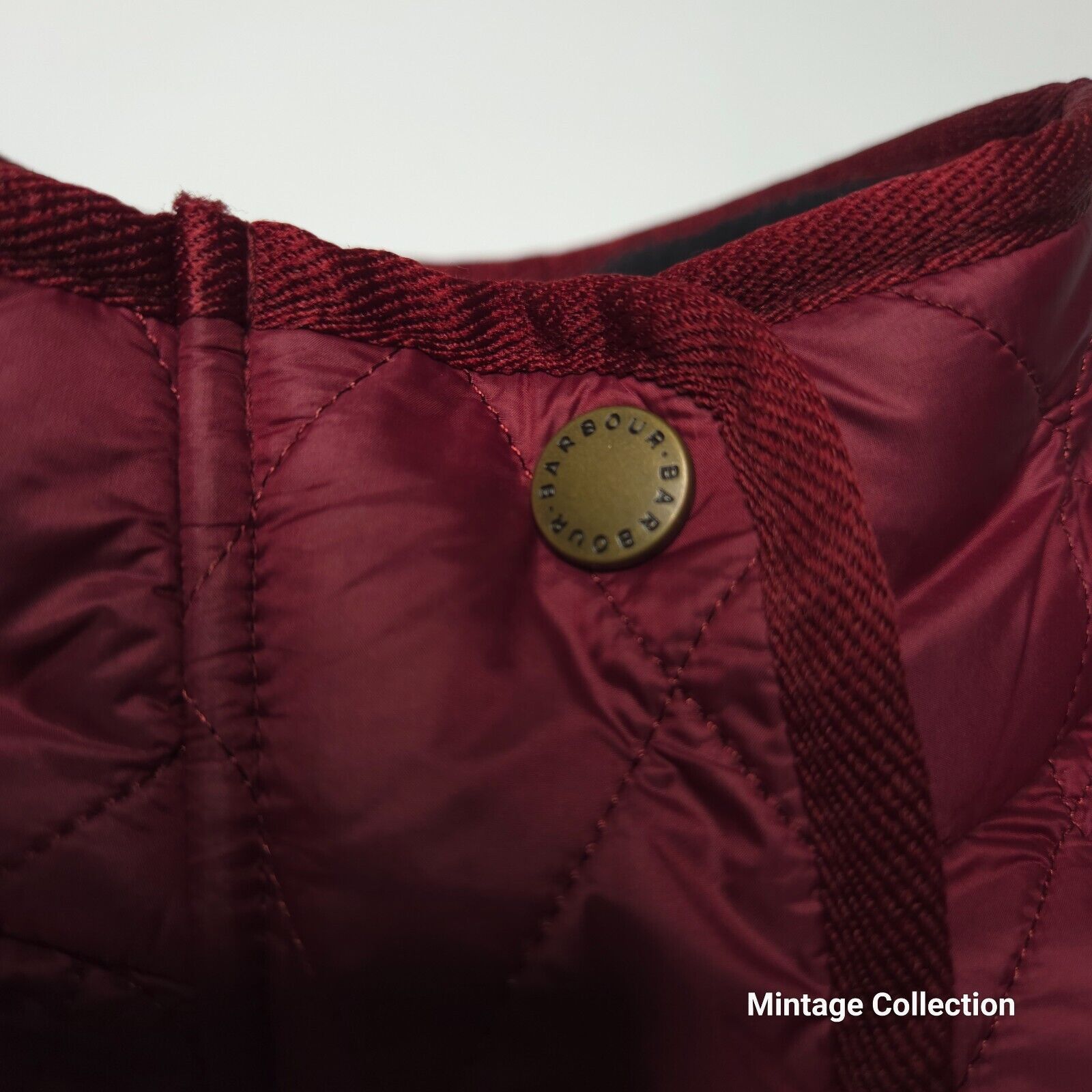 Barbour Barbour Cavalry Gilet Quilted Vest Fleece Lined Burgundy 10 Size L / US 10 / IT 46 - 5 Thumbnail