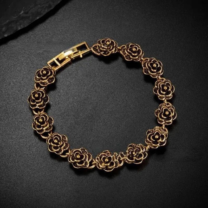 Japanese Brand 18cm Y2K Rose Bracelet Size ONE SIZE - 2 Thumbnail