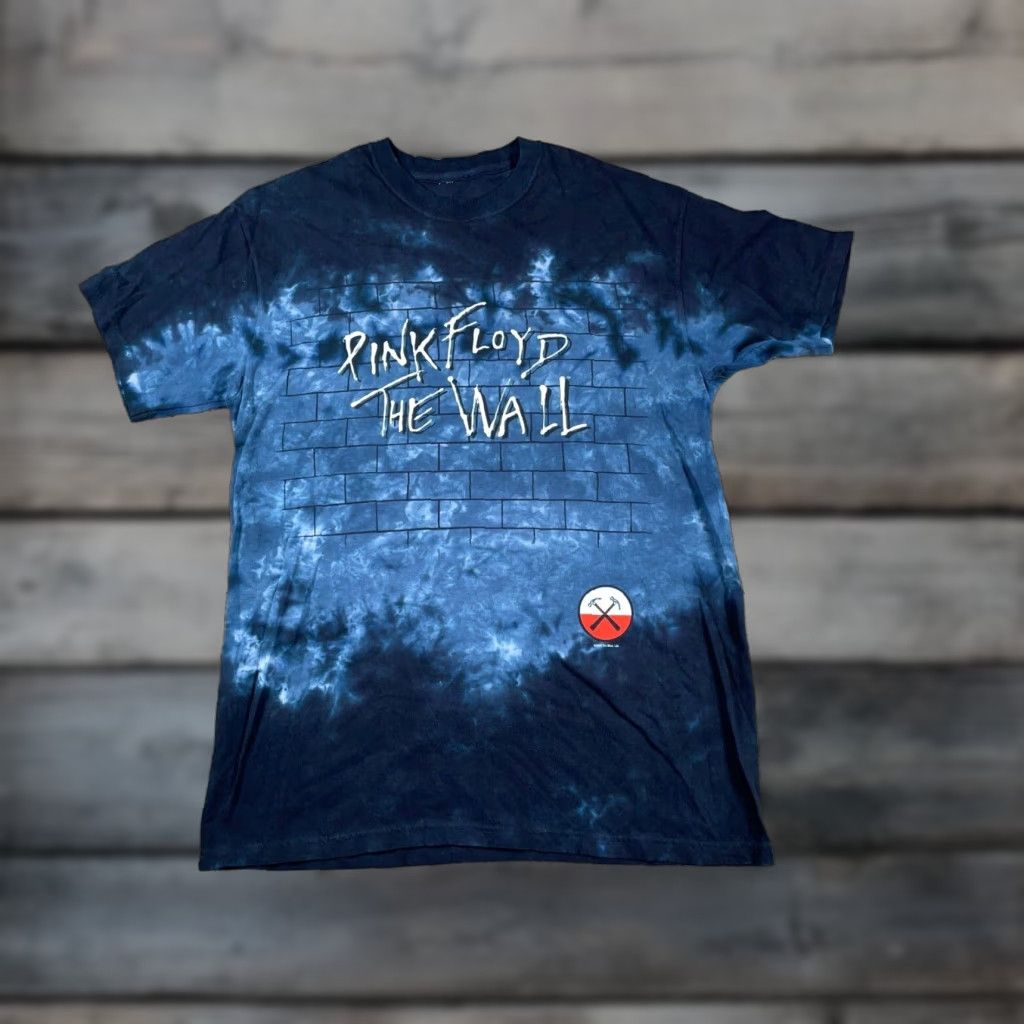 Liquid Blue Liquid Blue Pink Floyd The Wall T-Shirt Adult Large Black Blue Tie Dye Graphic Print Music Rock Mens Size US L / EU 52-54 / 3 - 1 Thumbnail