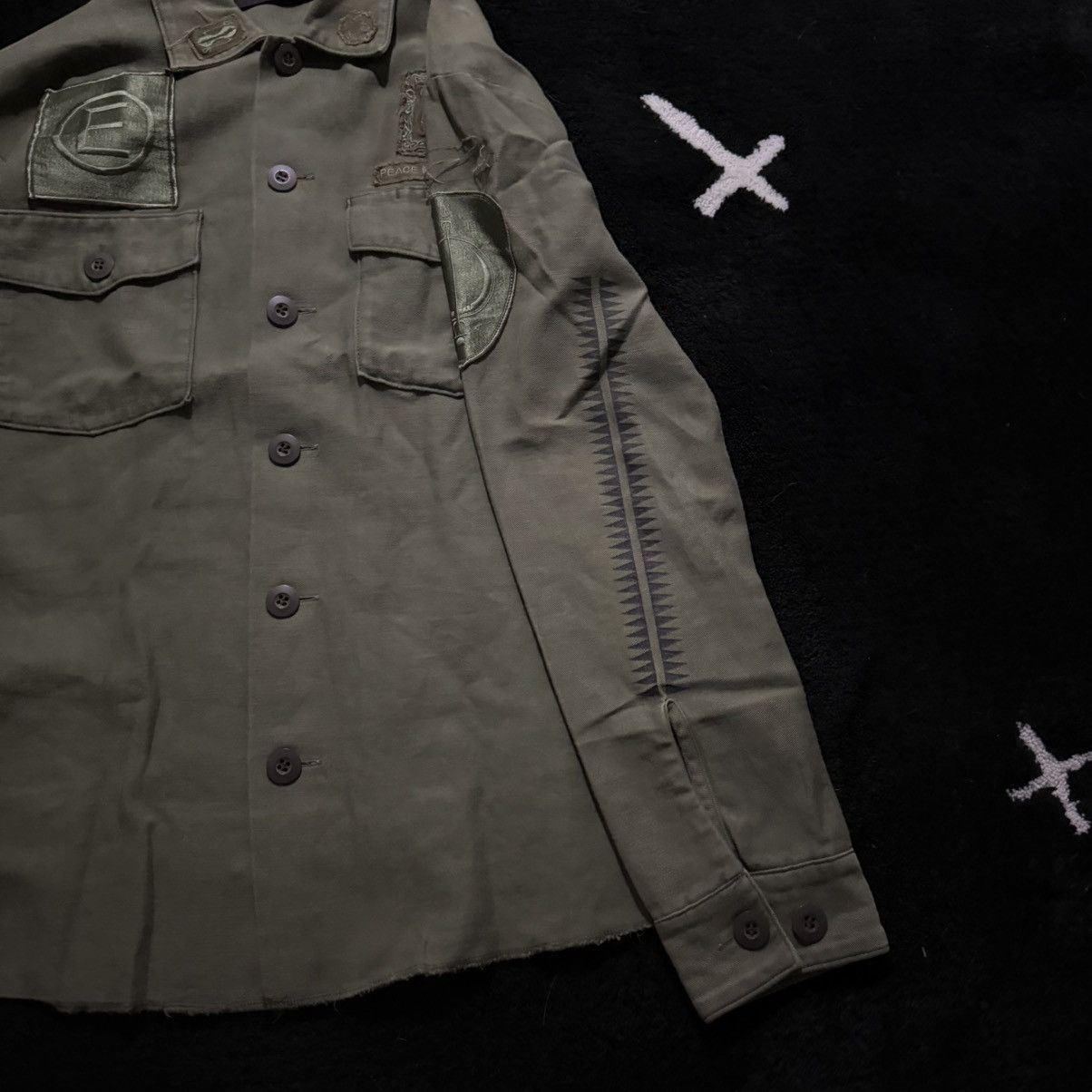 Undercover SS03 - “Scab” Military Button Up Size US L / EU 52-54 / 3 - 4 Thumbnail