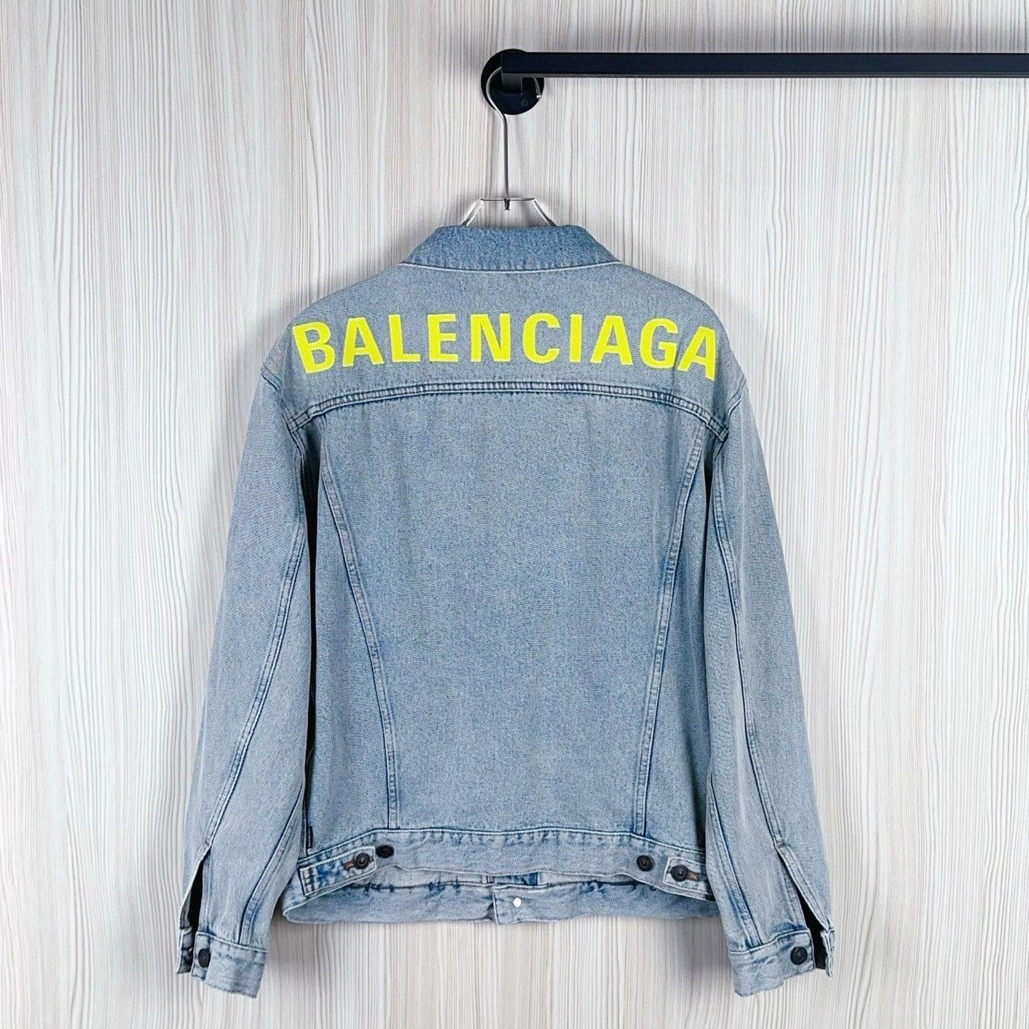 Balenciaga balenciaga denim jacket size 48 Size US M / EU 48-50 / 2 - 2 Thumbnail