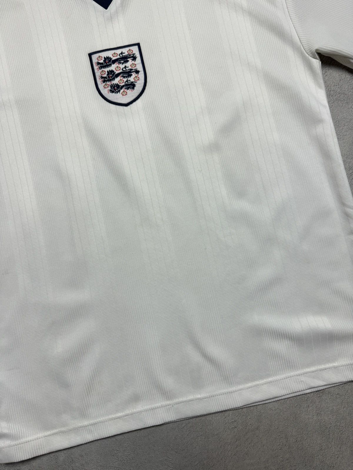 Vintage England 1996 1997 Home Shirt Football Soccer Jersey Size US L / EU 52-54 / 3 - 4 Thumbnail