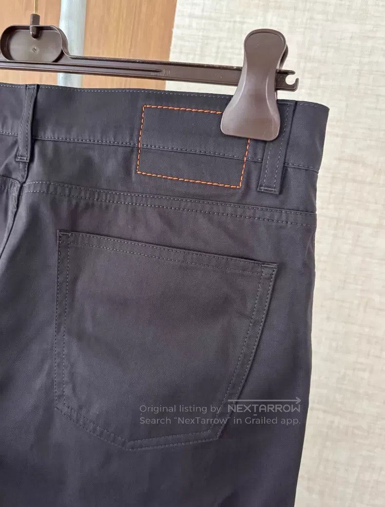 Hermes Hermes Elastic cotton twill jeans Size US 28 / EU 44 - 6 Thumbnail