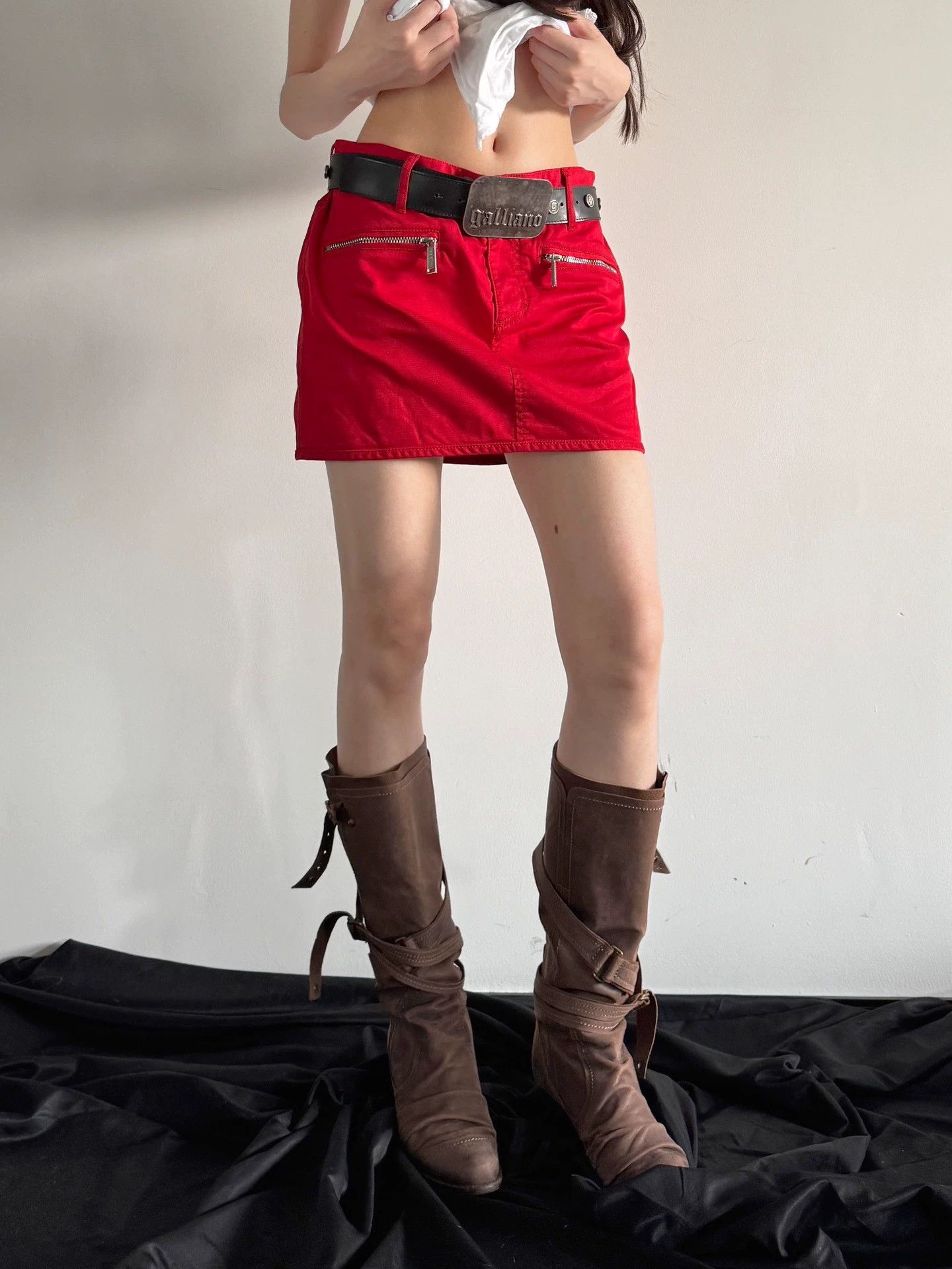 Dsquared2 Dsquared2 Vintage Zipper Denim Skirt Size 42 Size 28" / US 6 / IT 42 - 6 Thumbnail