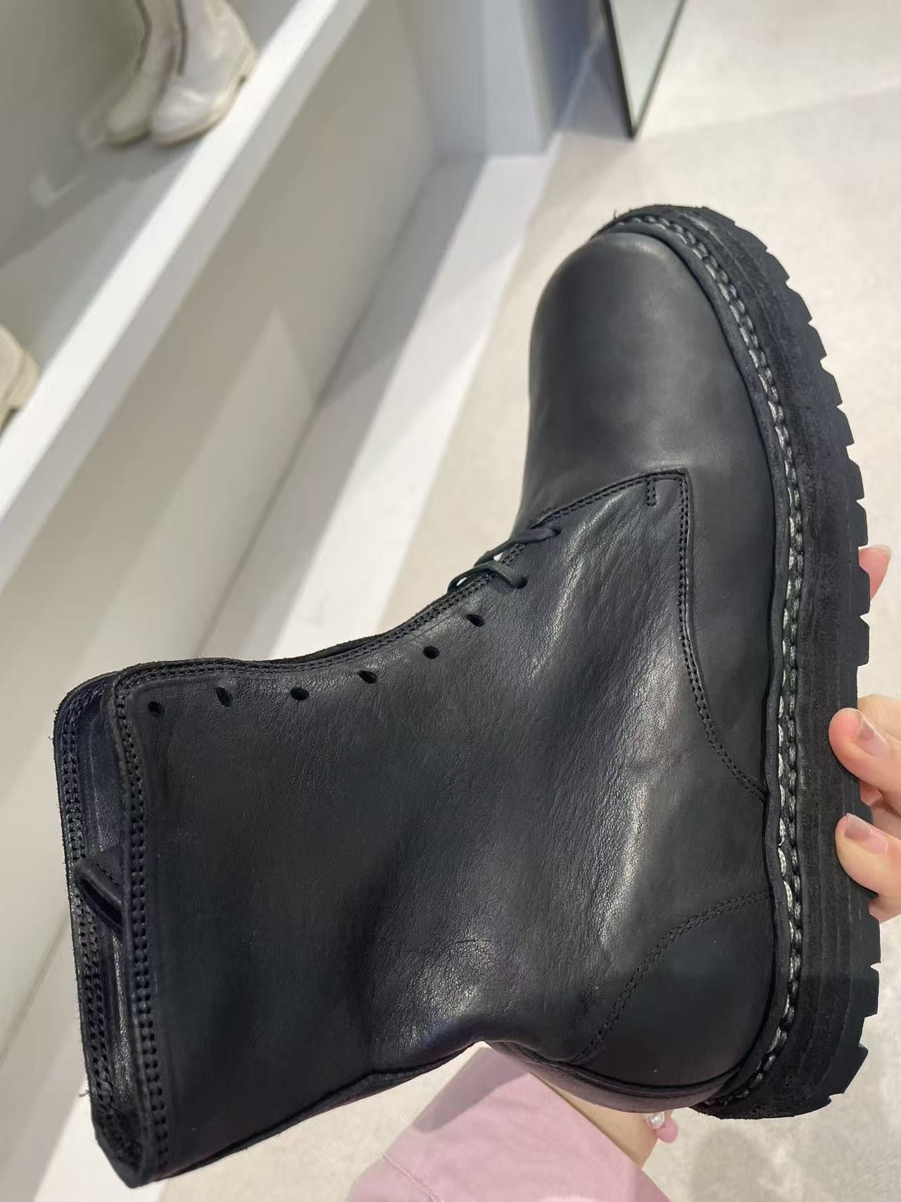 Guidi GUIDI 9950VN Soft Horse Lace-up Leather Boots Size US 8.5 / EU 41-42 - 7 Thumbnail