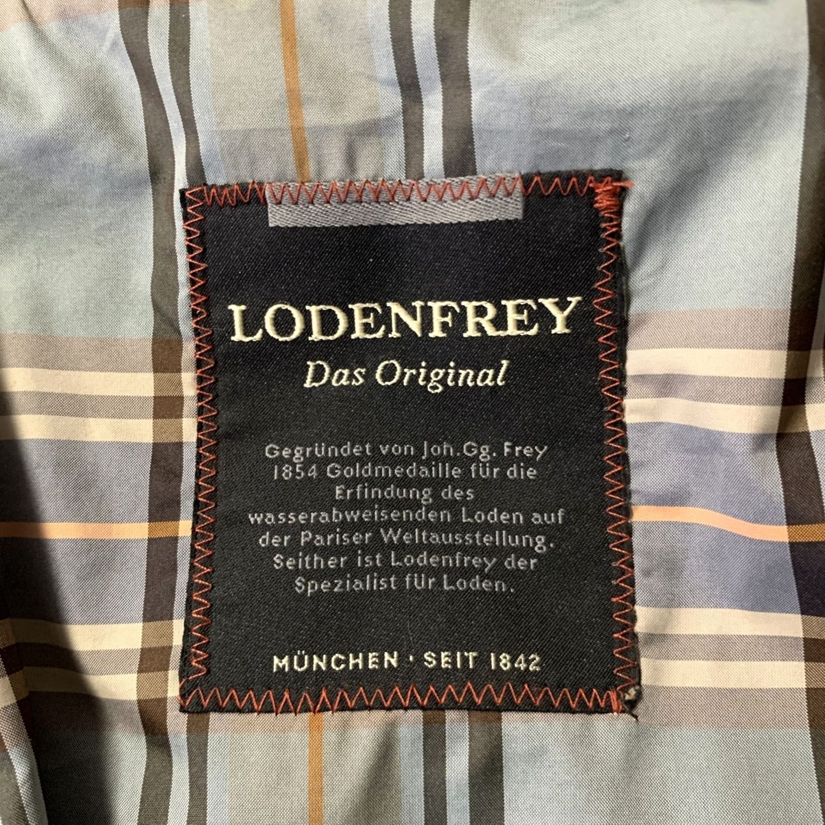 Vintage LODENFREY Size XXL Brown Wool Field Jacket Mens Size US XXL / EU 58 / 5 - 6 Thumbnail