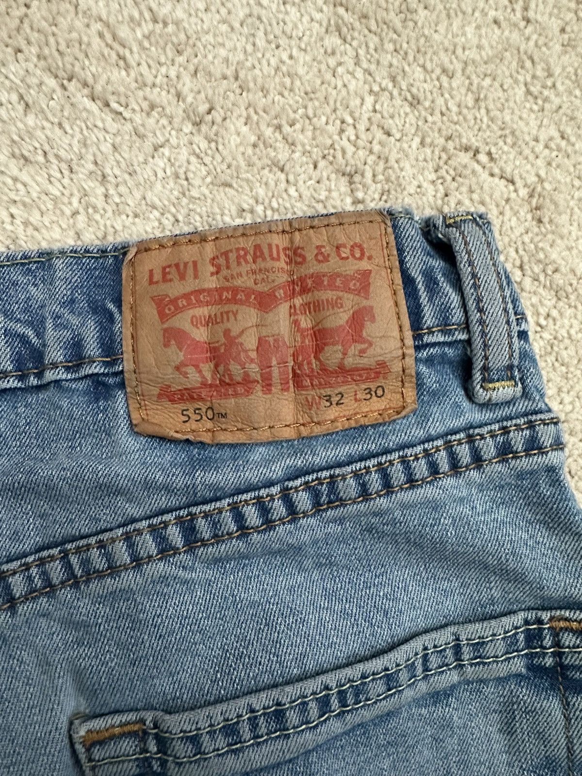 Levi's Levis 550 Jeans Vintage Size US 32 / EU 48 - 4 Thumbnail