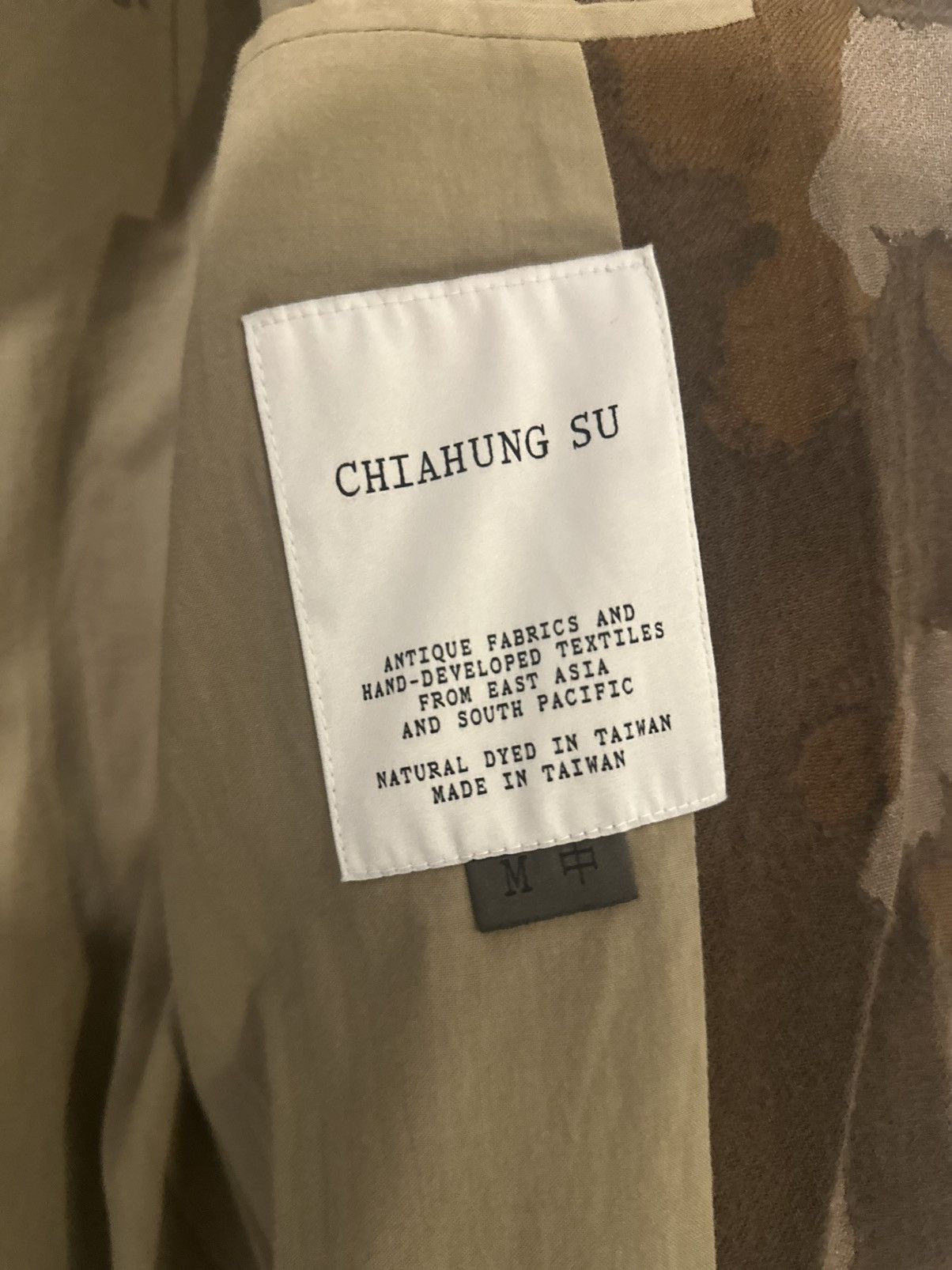 Ziggy Chen Chiahung Su coat Size US M / EU 48-50 / 2 - 4 Thumbnail