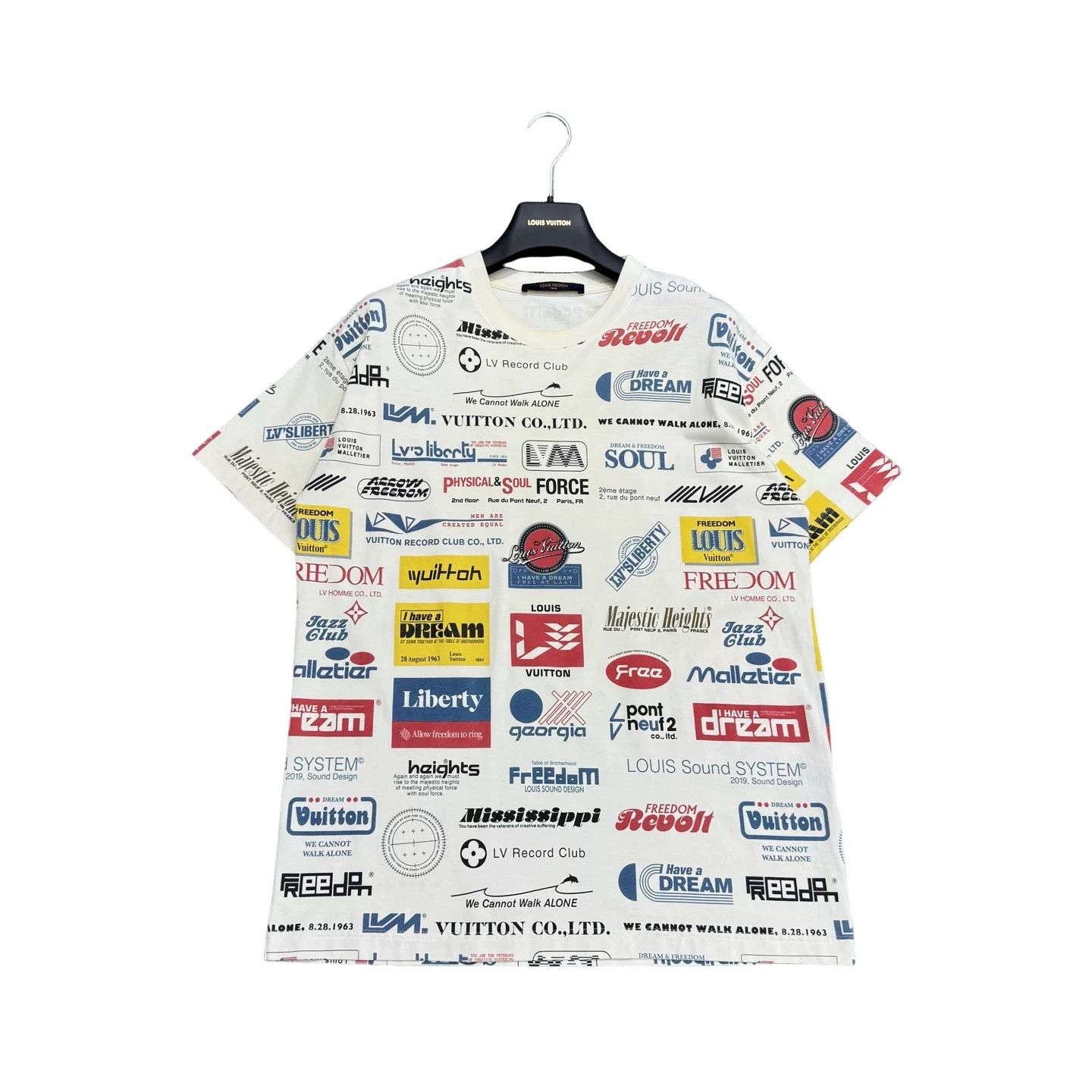 Louis Vuitton Louis Vuitton All-Over Graphic T-Shirt Size S Size US S / EU 44-46 / 1 - 1 Thumbnail