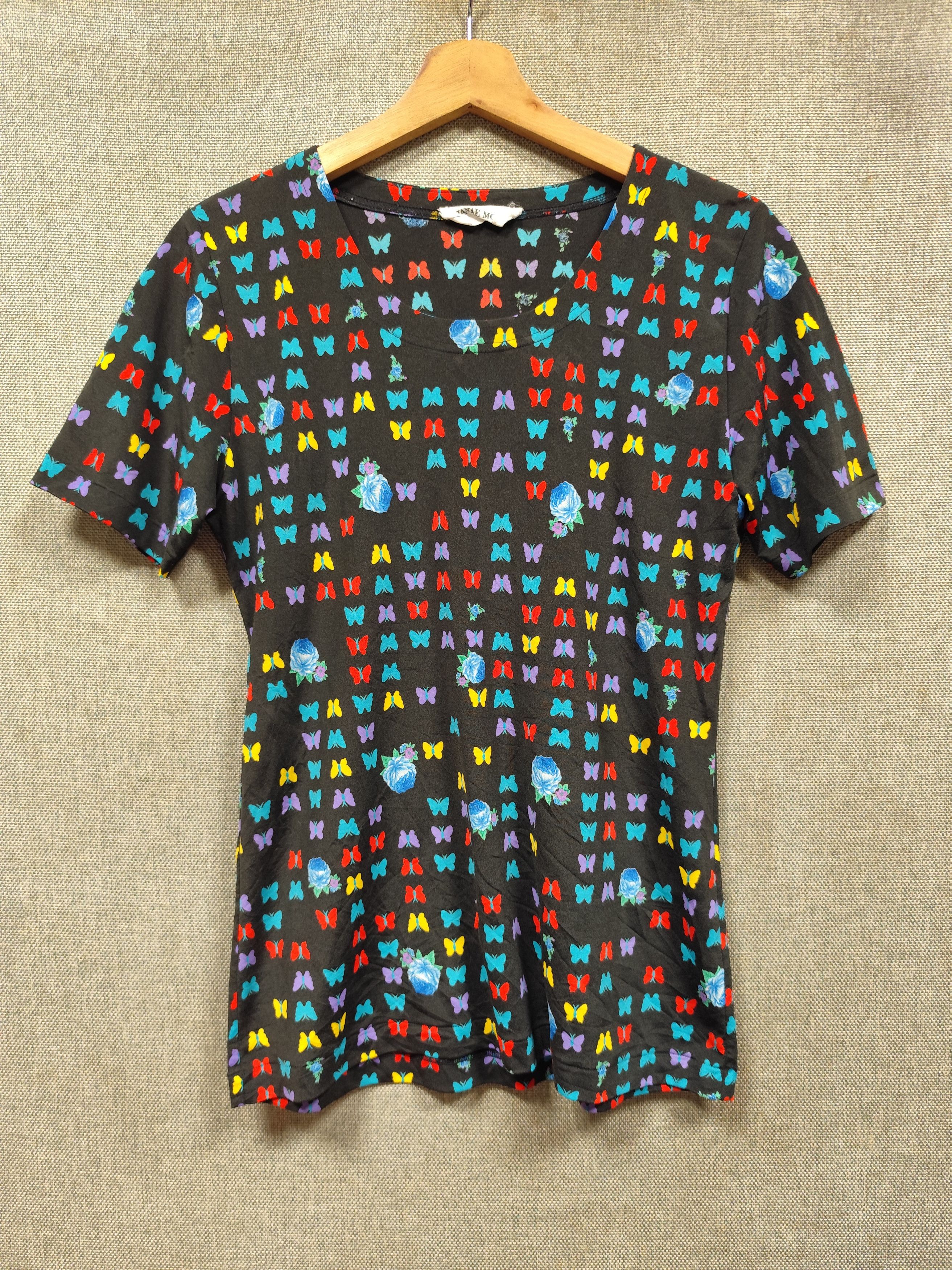 Hanae Mori Hanae Mori Full Print Tee Size S / US 4 / IT 40 - 1 Thumbnail