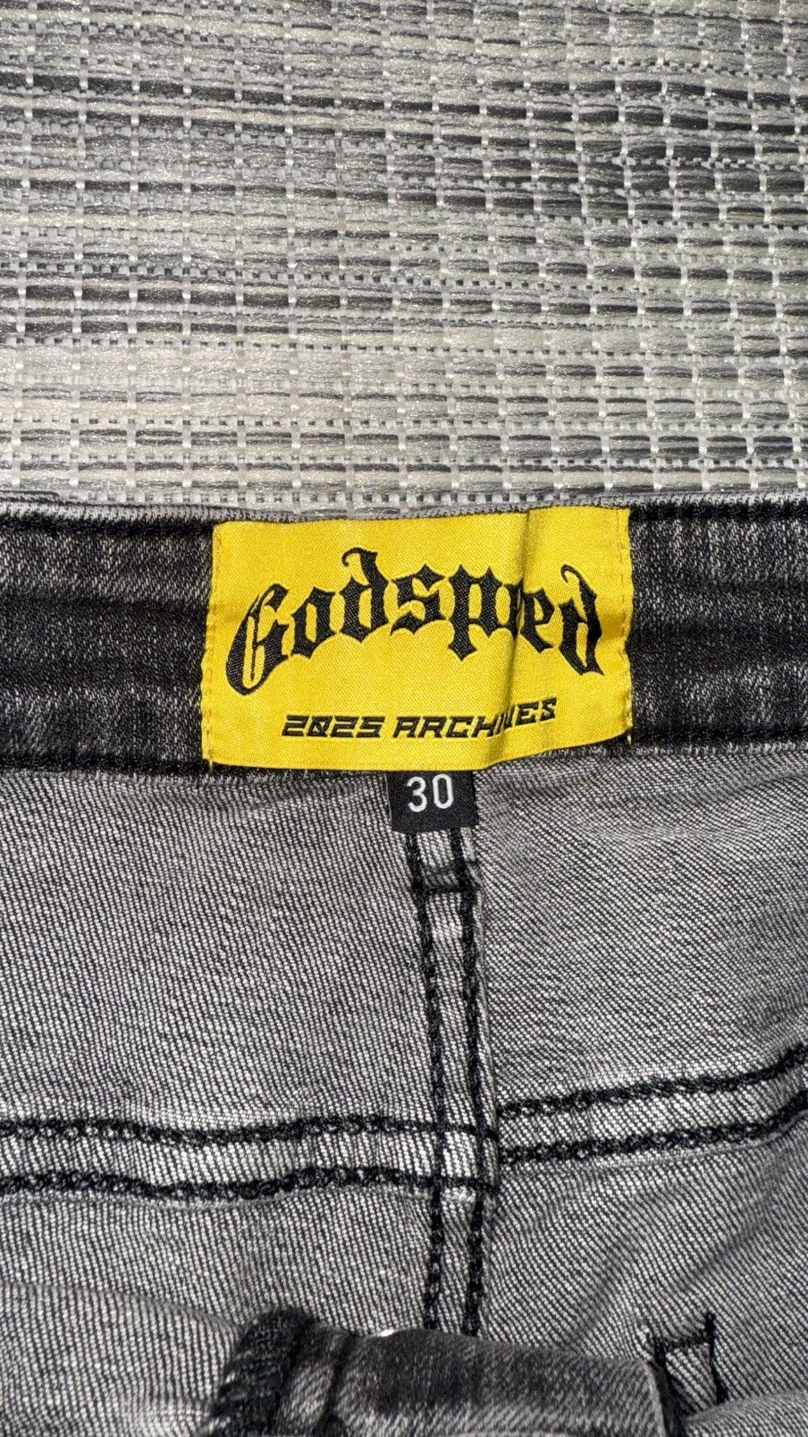 Godspeed Godspeed Infinity Denim Shorts Size US 30 / EU 46 - 2 Thumbnail