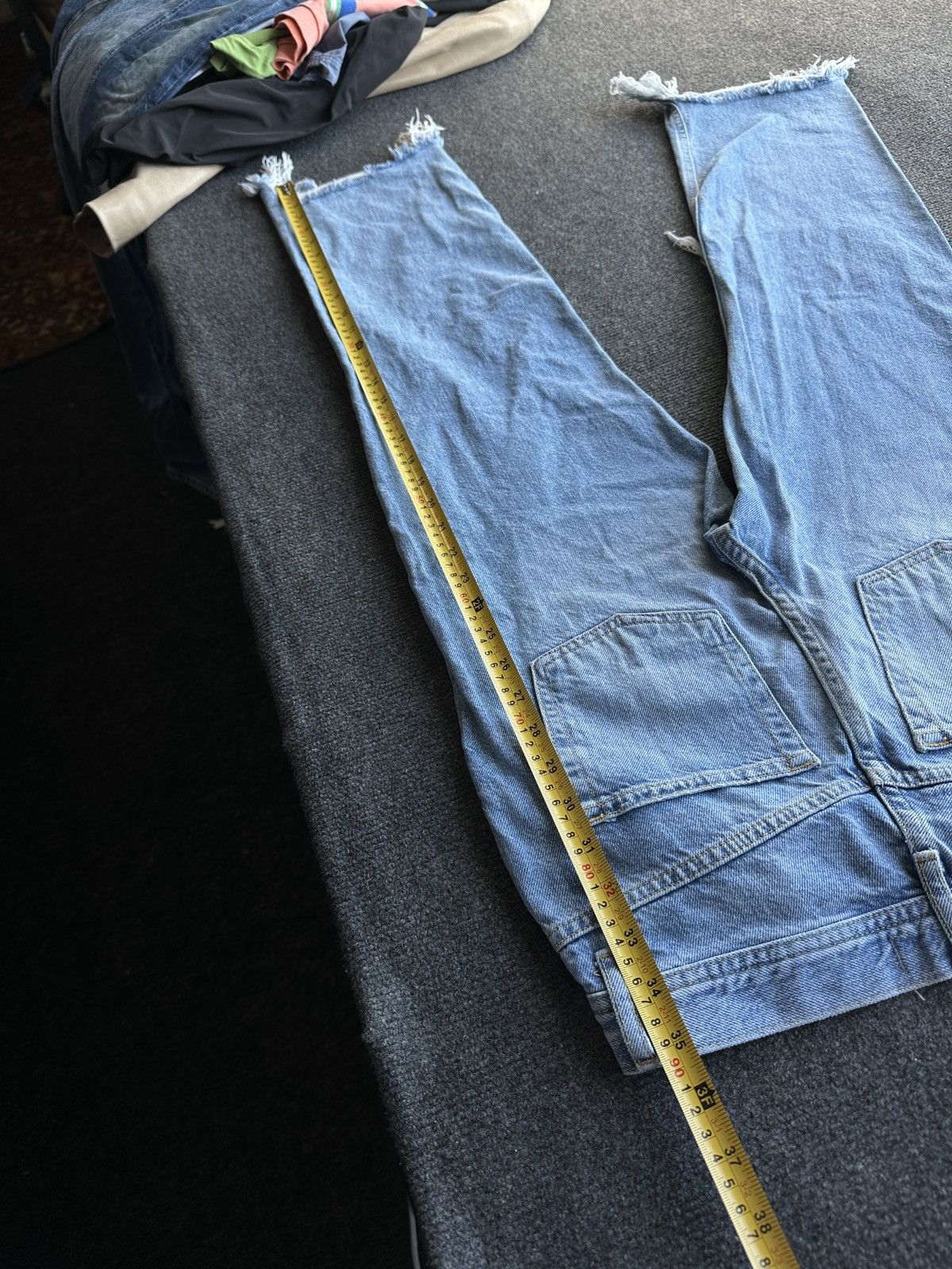 Free People 🚨 FREE PEOPLE WE THE FREE AVANT GARDE GOTHIC WOMEN JEANS Size 25" / US 0 / IT 36 - 13 Thumbnail
