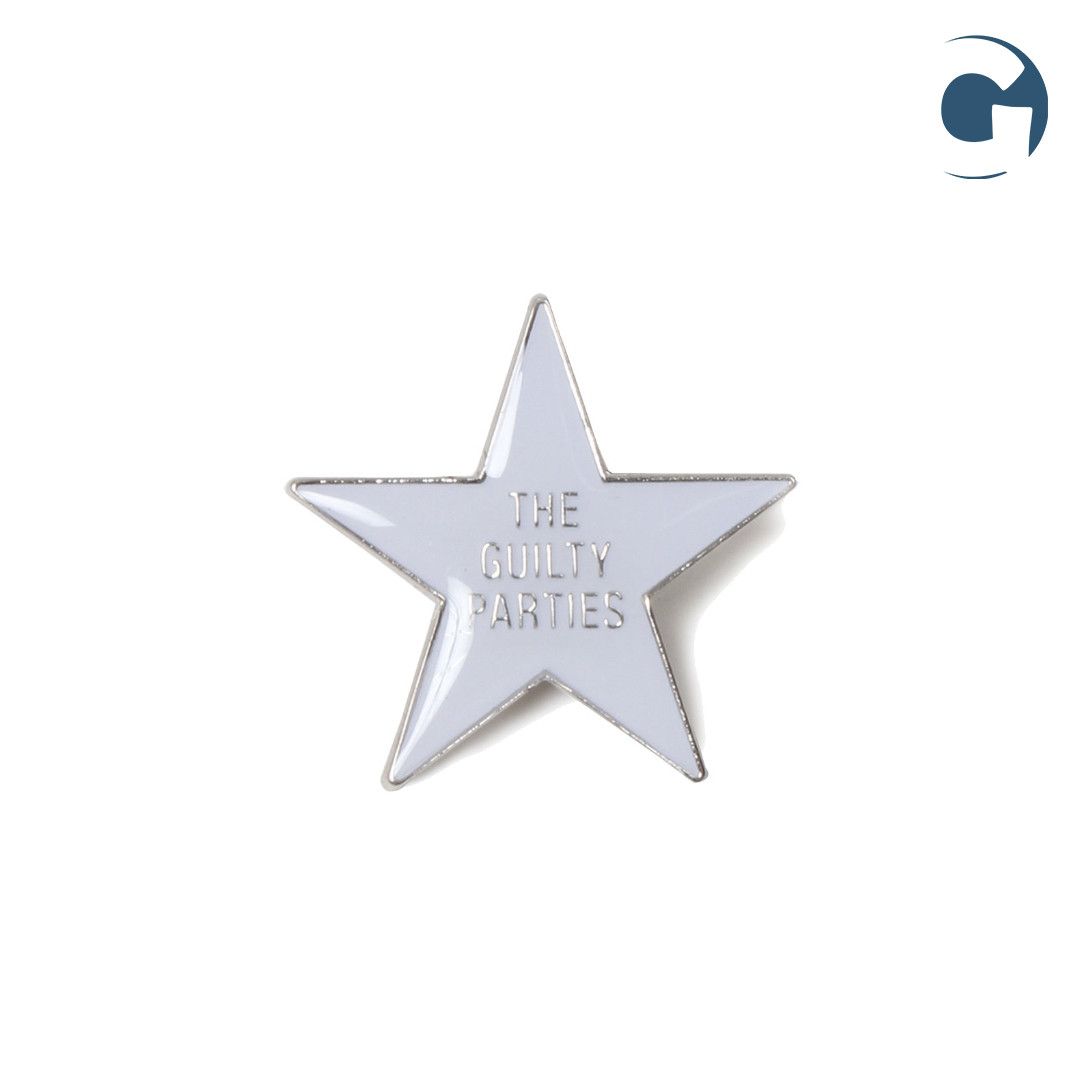 Wacko Maria Wacko Maria, The Guilty Parties Star Pin White Size ONE SIZE - 1 Thumbnail
