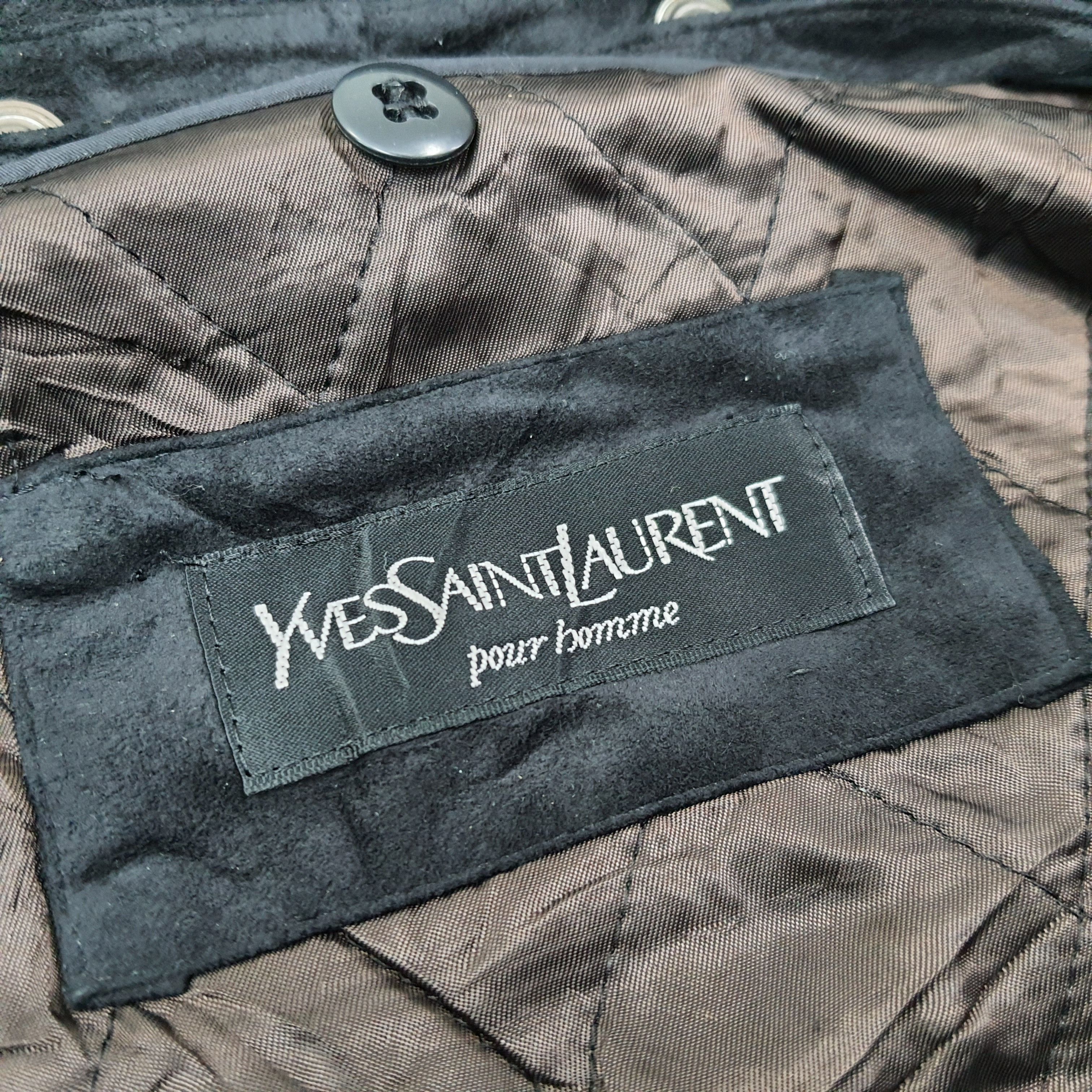 Yves Saint Laurent Vintage Yves Saint Laurent YSL Jacket with Hoodie C250N18 Size US L / EU 52-54 / 3 - 5 Thumbnail