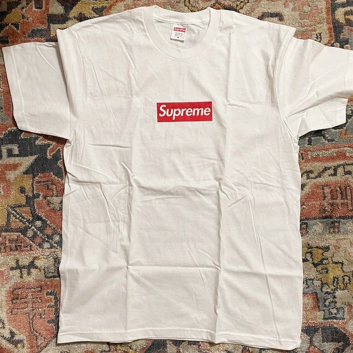 Supremebeing Supreme West Hollywood Box Logo Tee White | Grailed