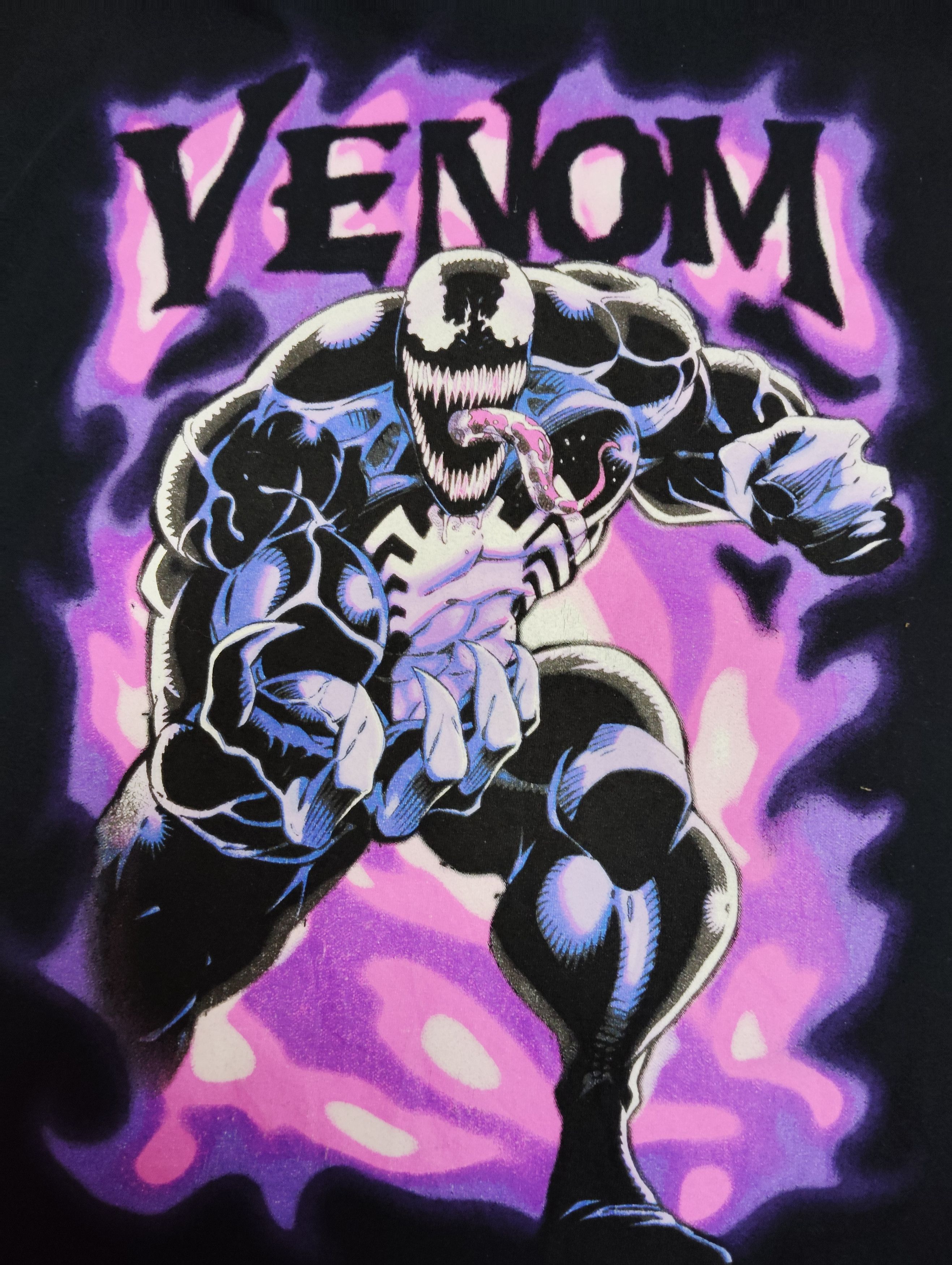 Marvel Comics VENOM BIG PRINT T-SHIRT Size US M / EU 48-50 / 2 - 3 Thumbnail