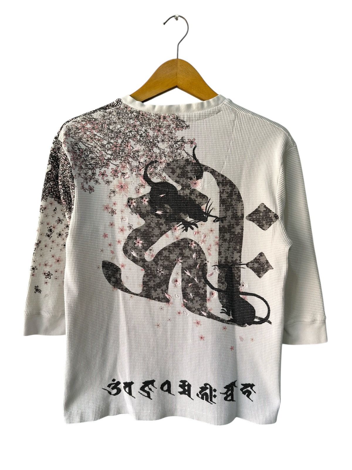 Beauty Beast YEAR OF THE RAT LONG SLEEVE JAPANESE SUKAJAN THERMAL STYLE Size US M / EU 48-50 / 2 - 4 Thumbnail