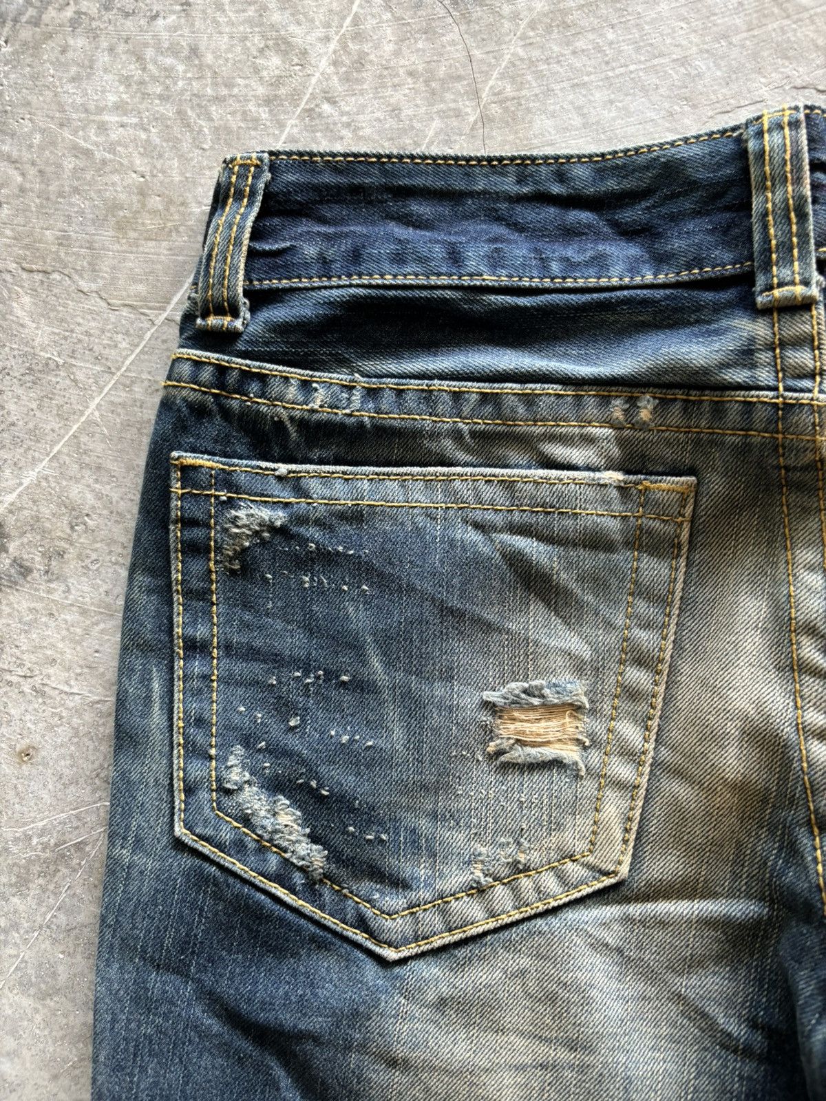 Hysteric Glamour distressed flare rusty gennaro japanese denim Size US 30 / EU 46 - 14 Thumbnail
